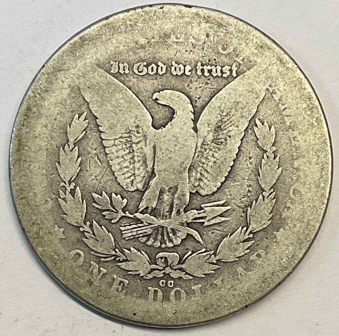 1878-CC Morgan Silver Dollar, About Good, Circulated Coin, Store #DR0869