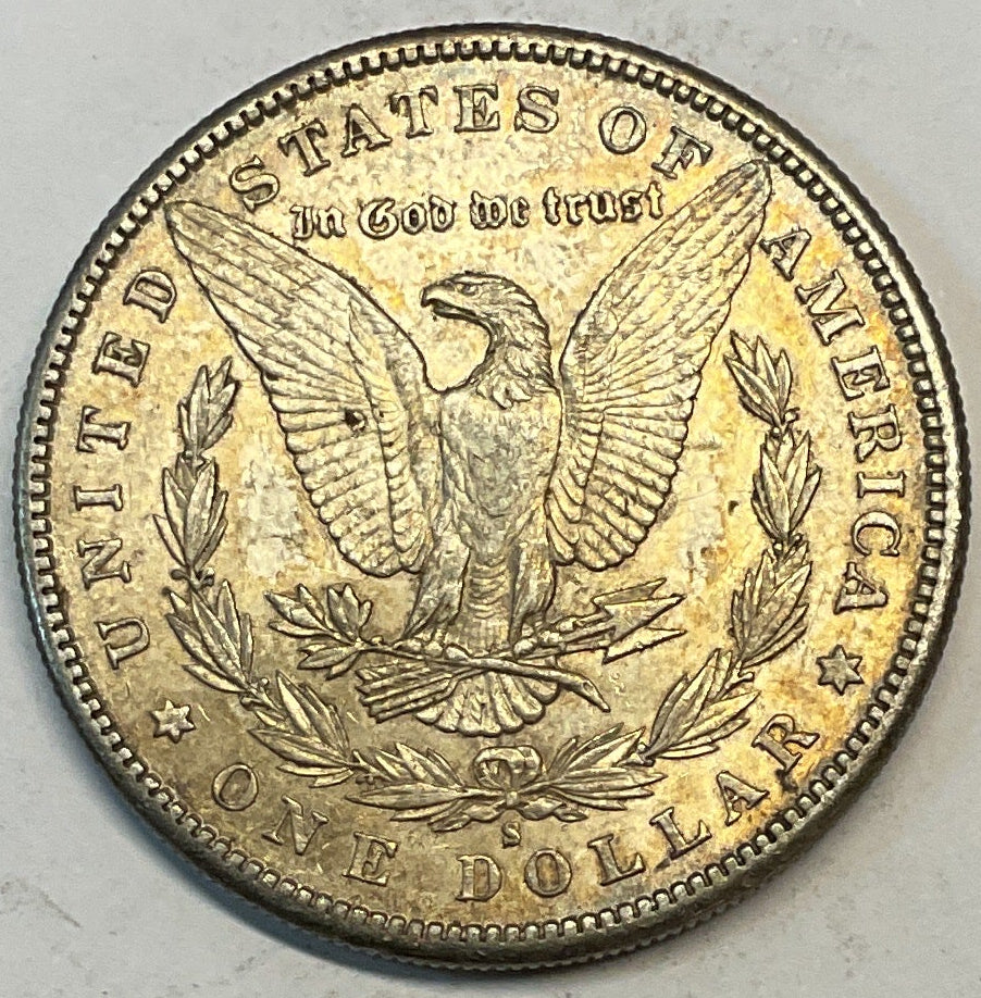 1881-S Morgan Dollar, Extra Fine+ Circulated Coin, Store #DR0879