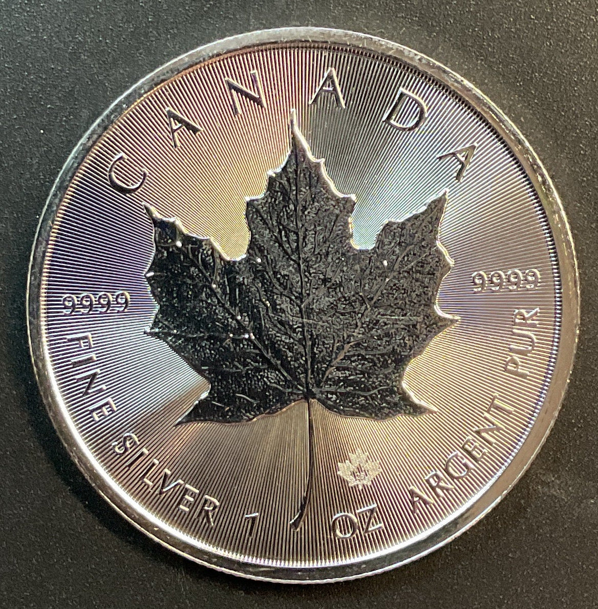 2026 $5, Canada Maple Leaf, Silver Round, 9999 silver, 1 Troy Ounce #SR040