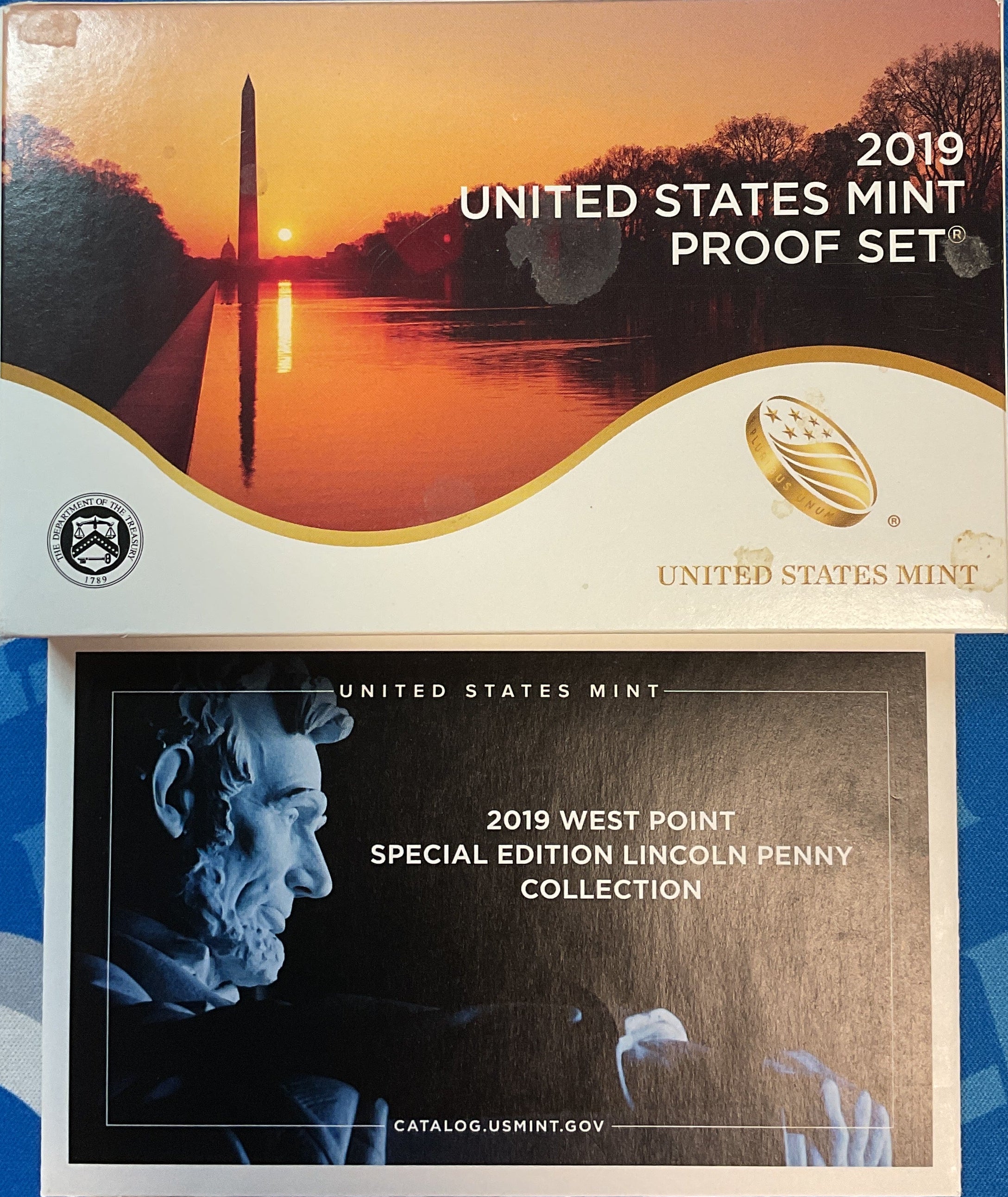 2019 Proof Set, 11 Coin Proof Set, Encased in Original Government Packaging.