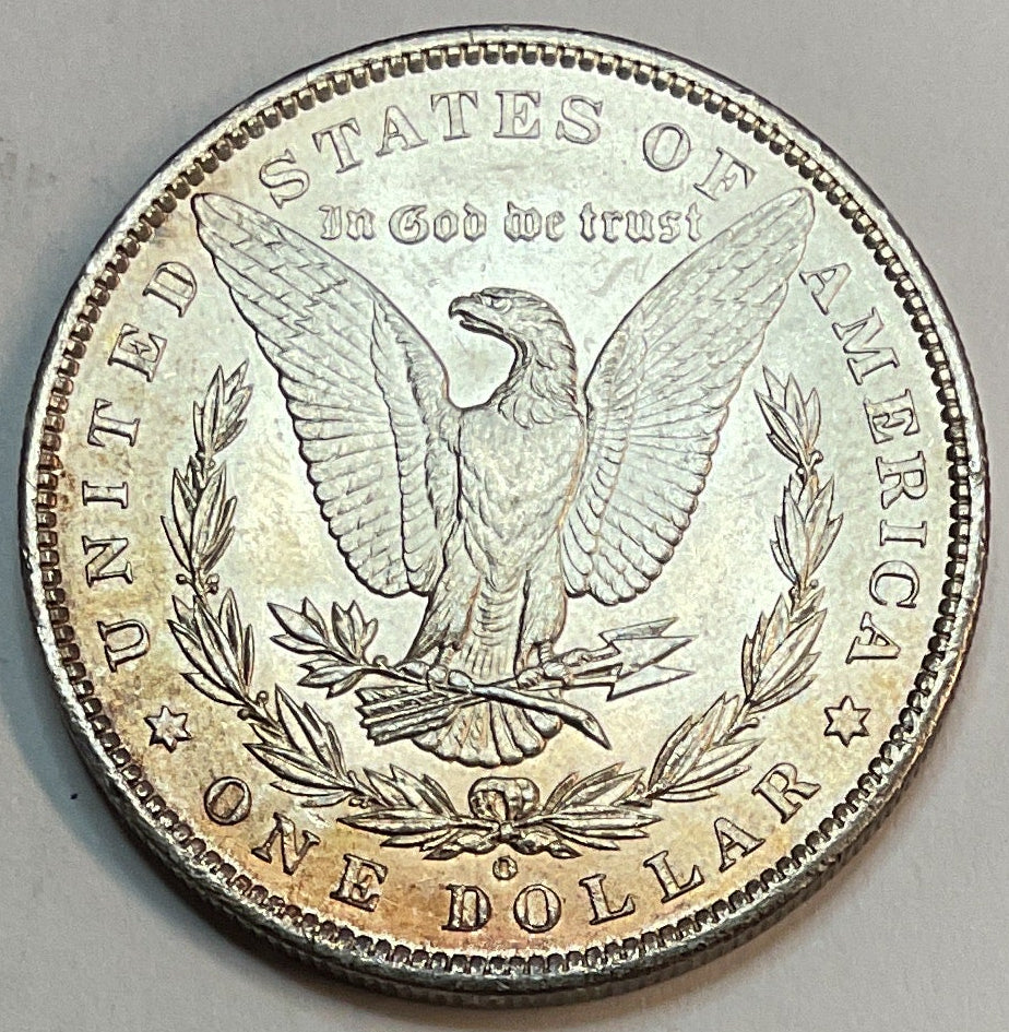 1885-O Morgan Dollar, Mint State, Uncirculated Coin, Store #DR0935
