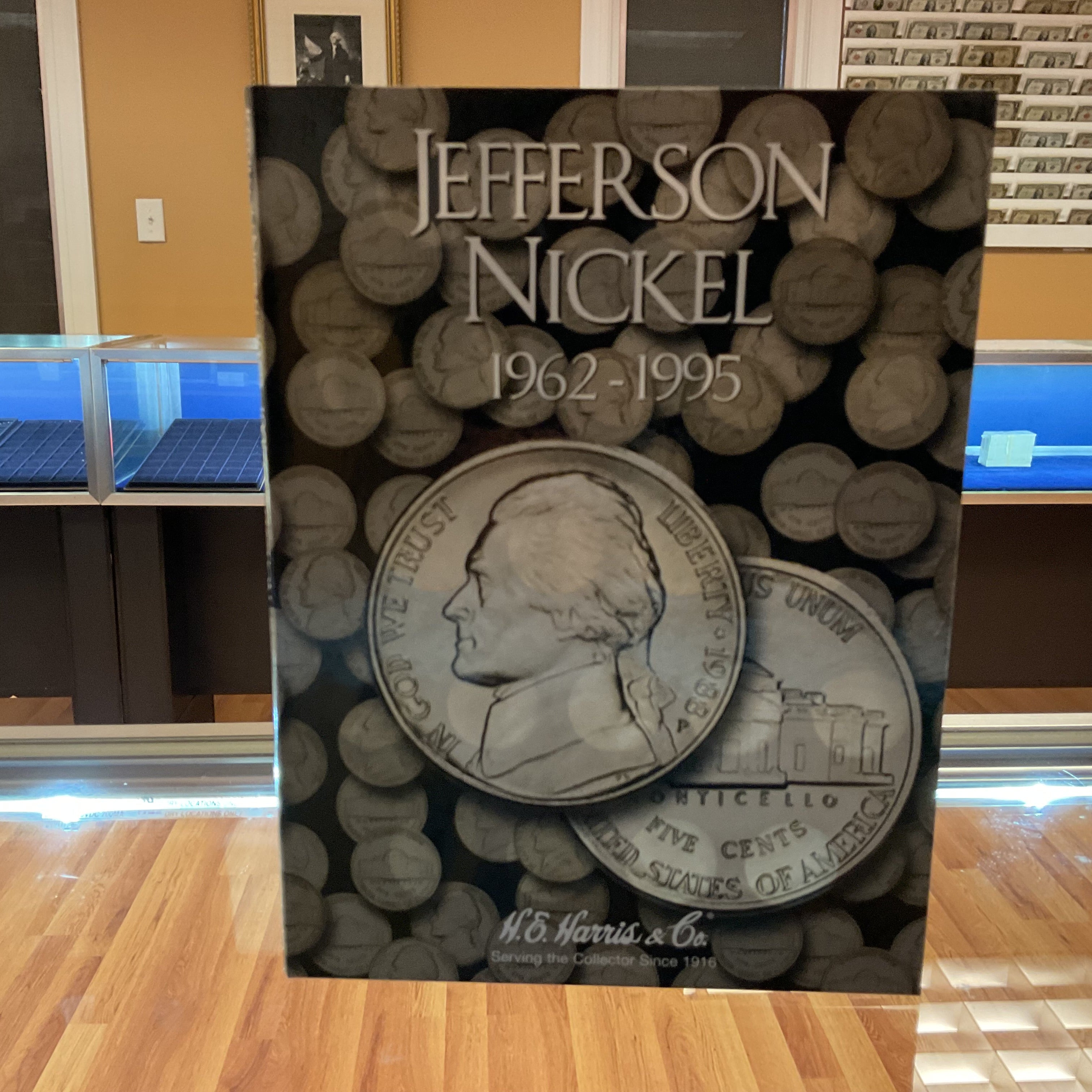Jefferson Nickels, Harris Coin Folder, Collections 1962-1995