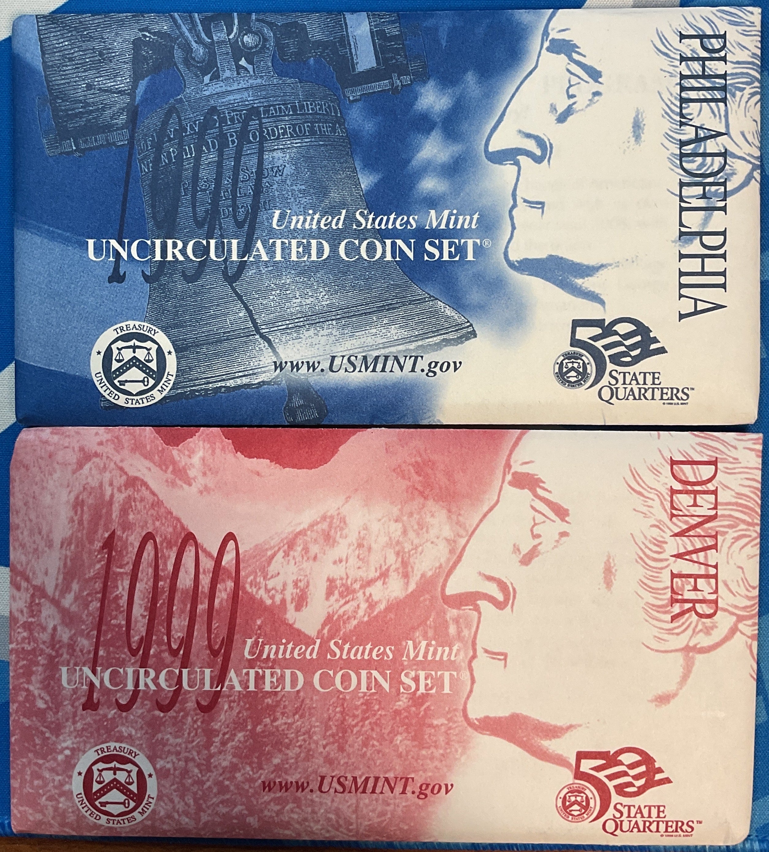 1999 United States Uncirculated 12-Coin Mint Set