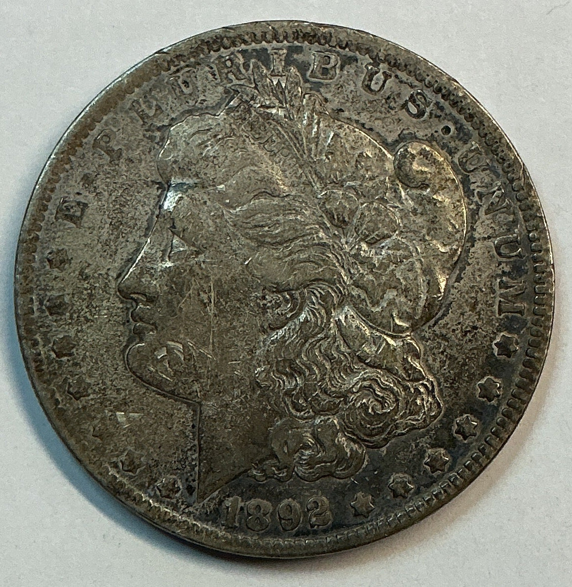 1893-O Morgan Silver Dollar, Fine+, Nice Date, Circulated Coin, Store #DR0912