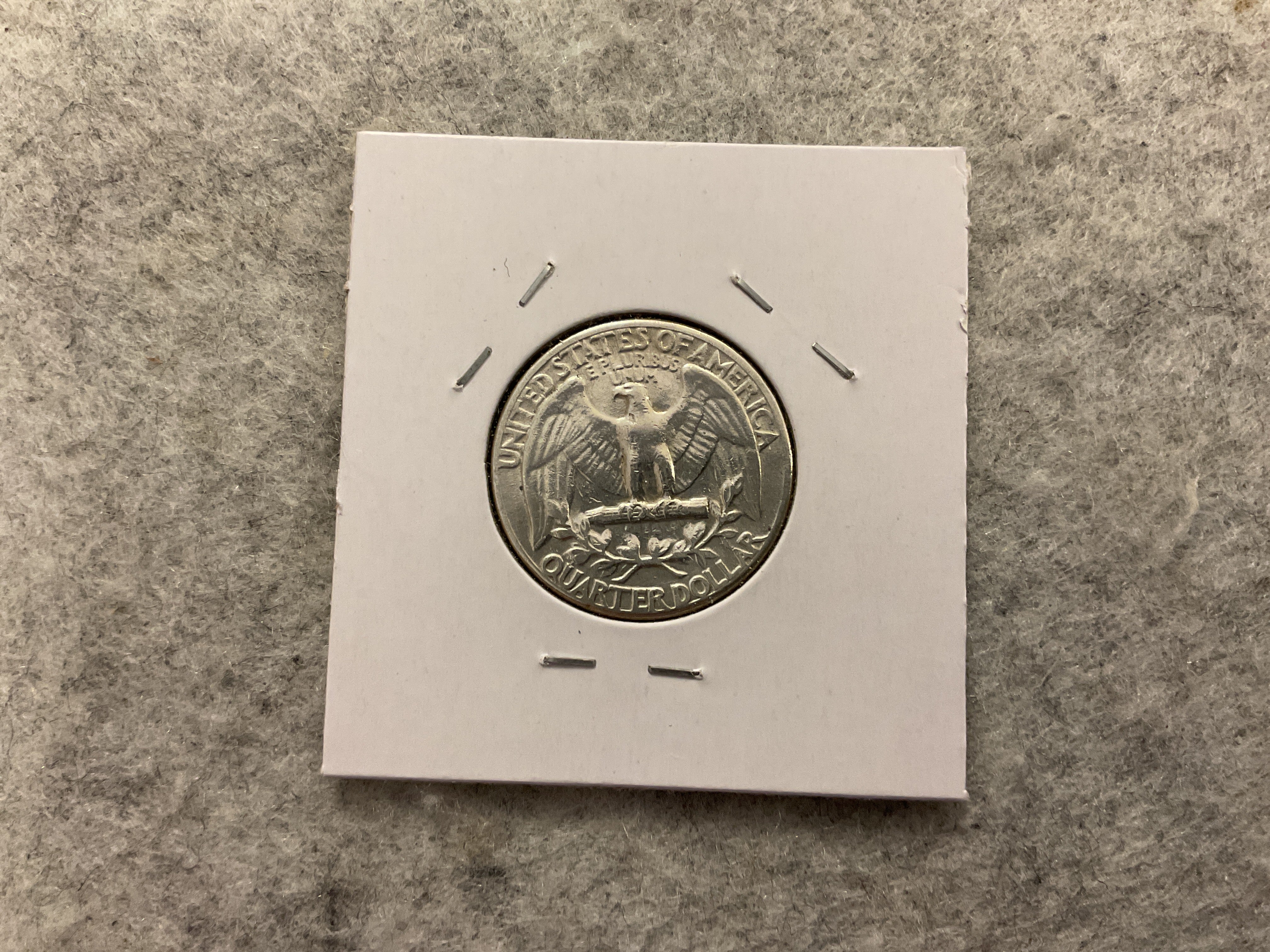 2“x2” Cardboard Coin Holder