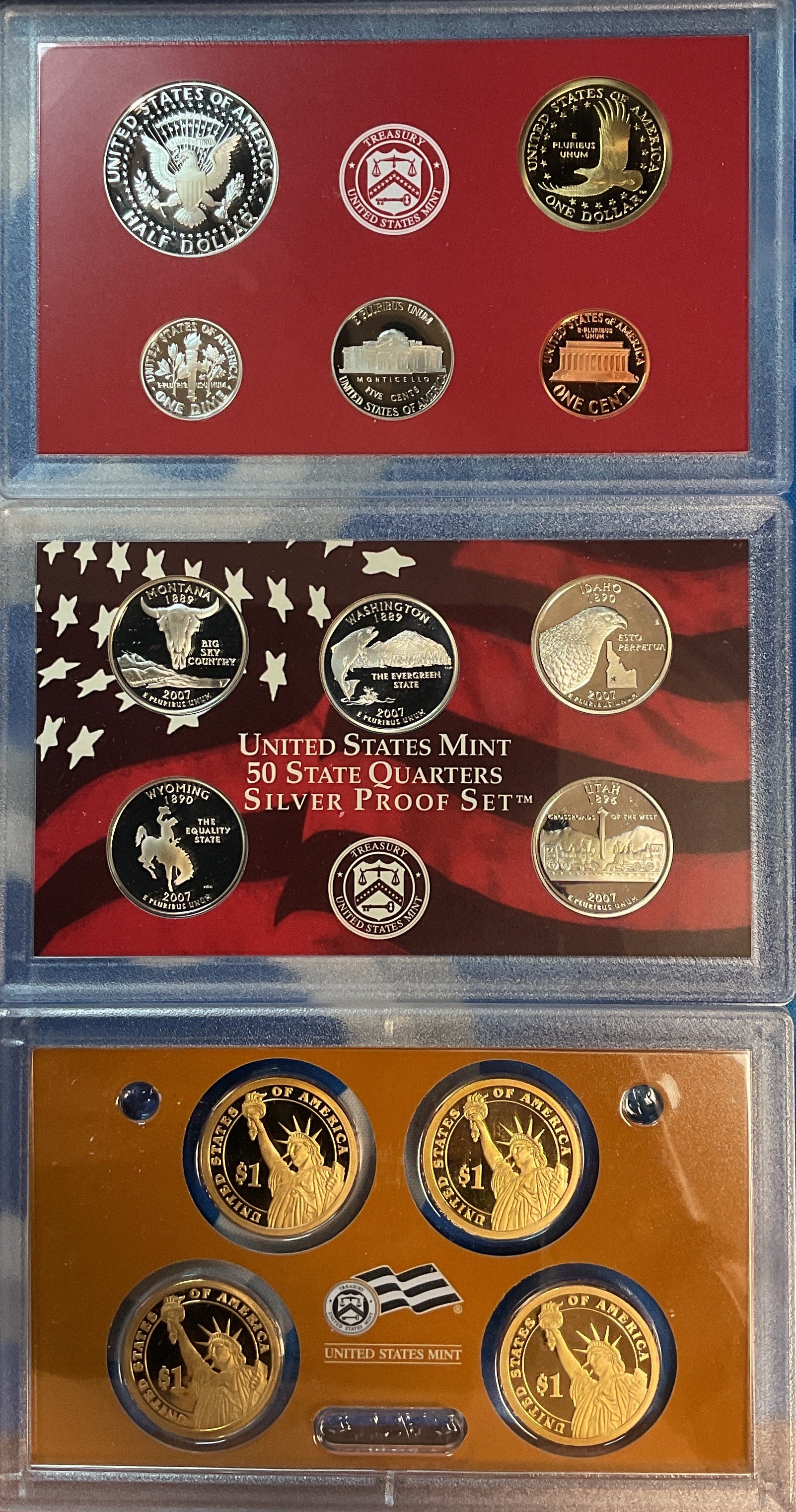 2007 United States Mint Silver Proof Set w/C.O.A.