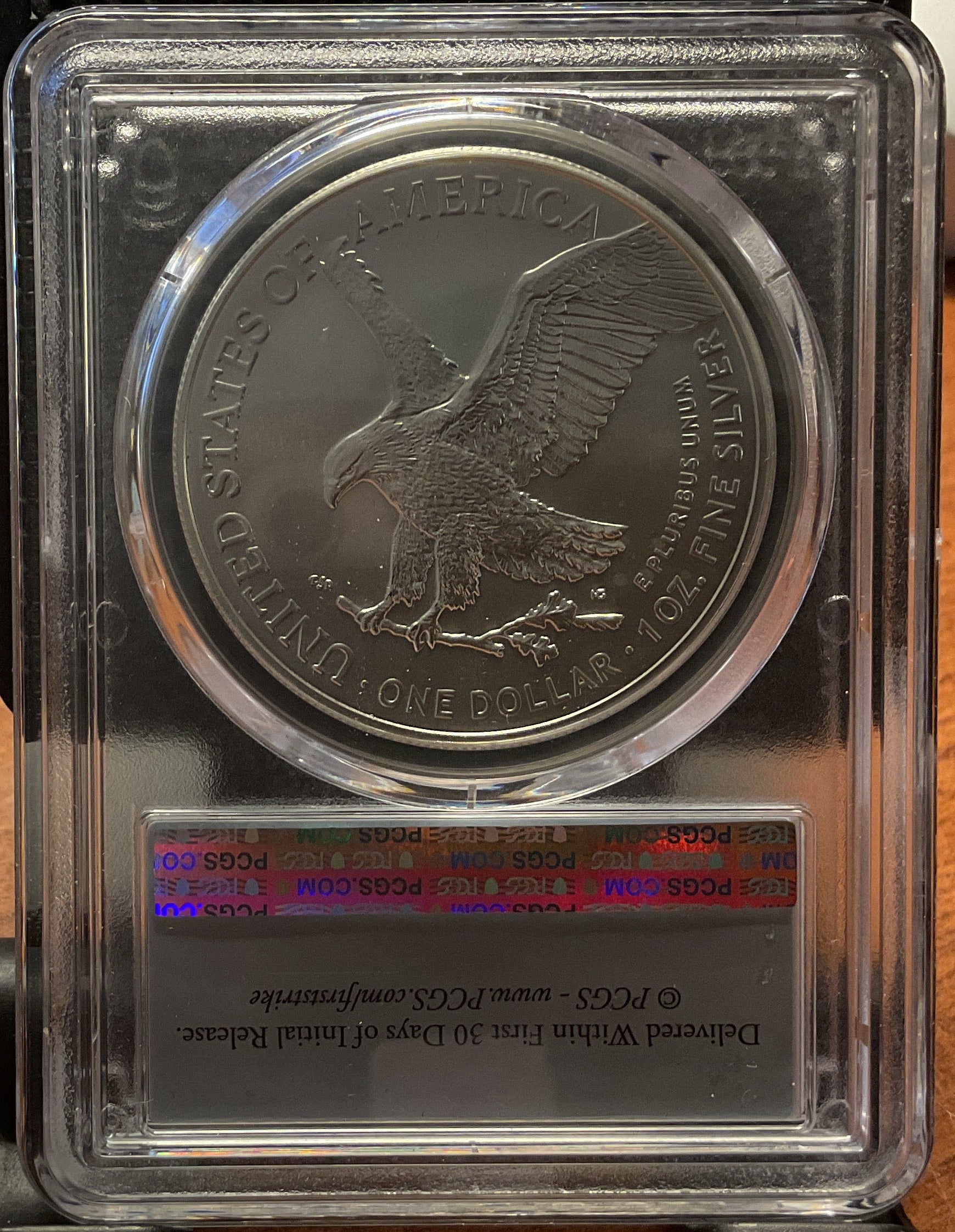2023 (W) American Silver Eagle, PCGS MS-70, .999 Silver, 1 Troy Ounce, Store #AE0269