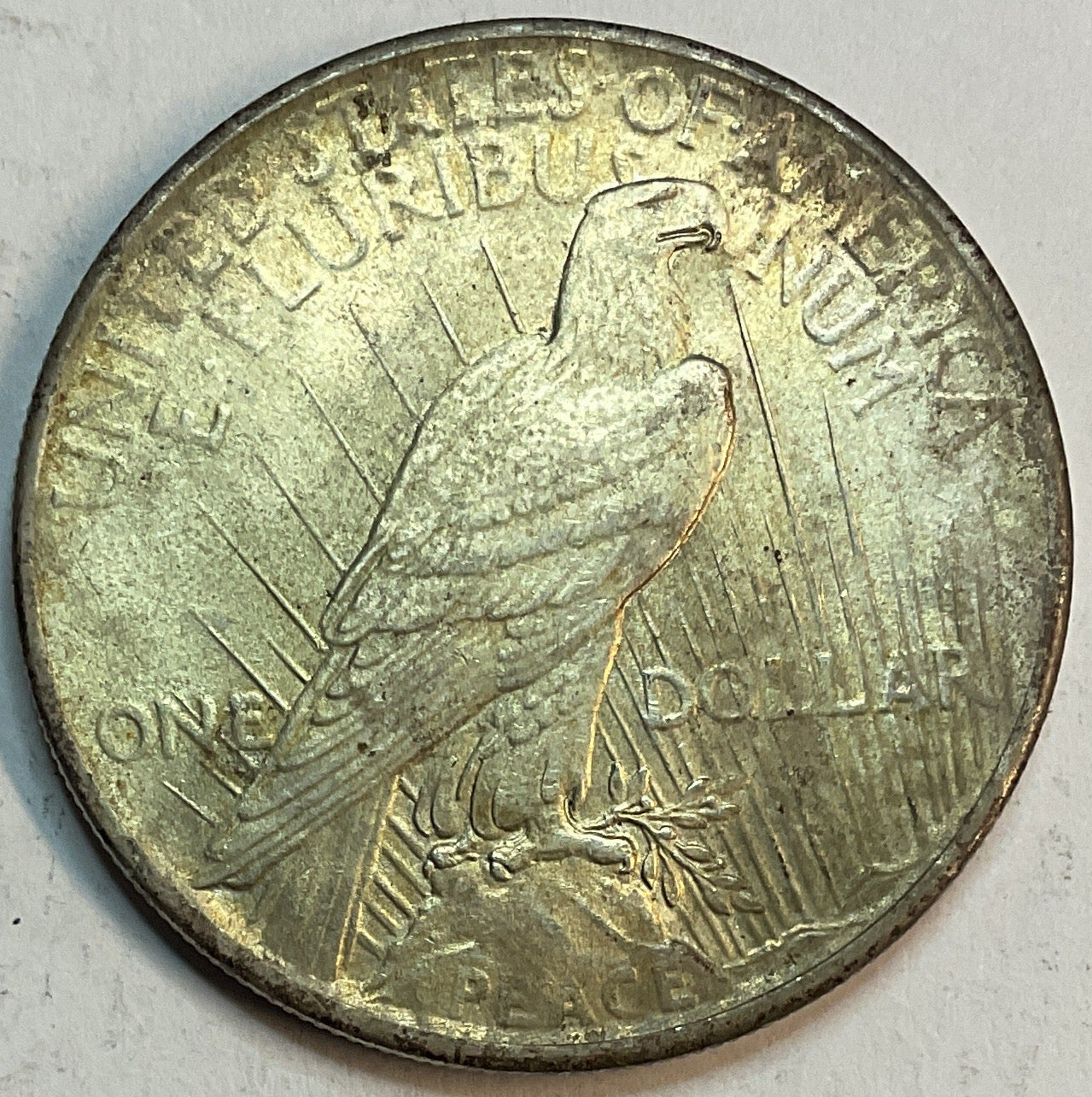 1925 Peace Dollar, Very Fine+ Circulated Coin, Store #DR0952