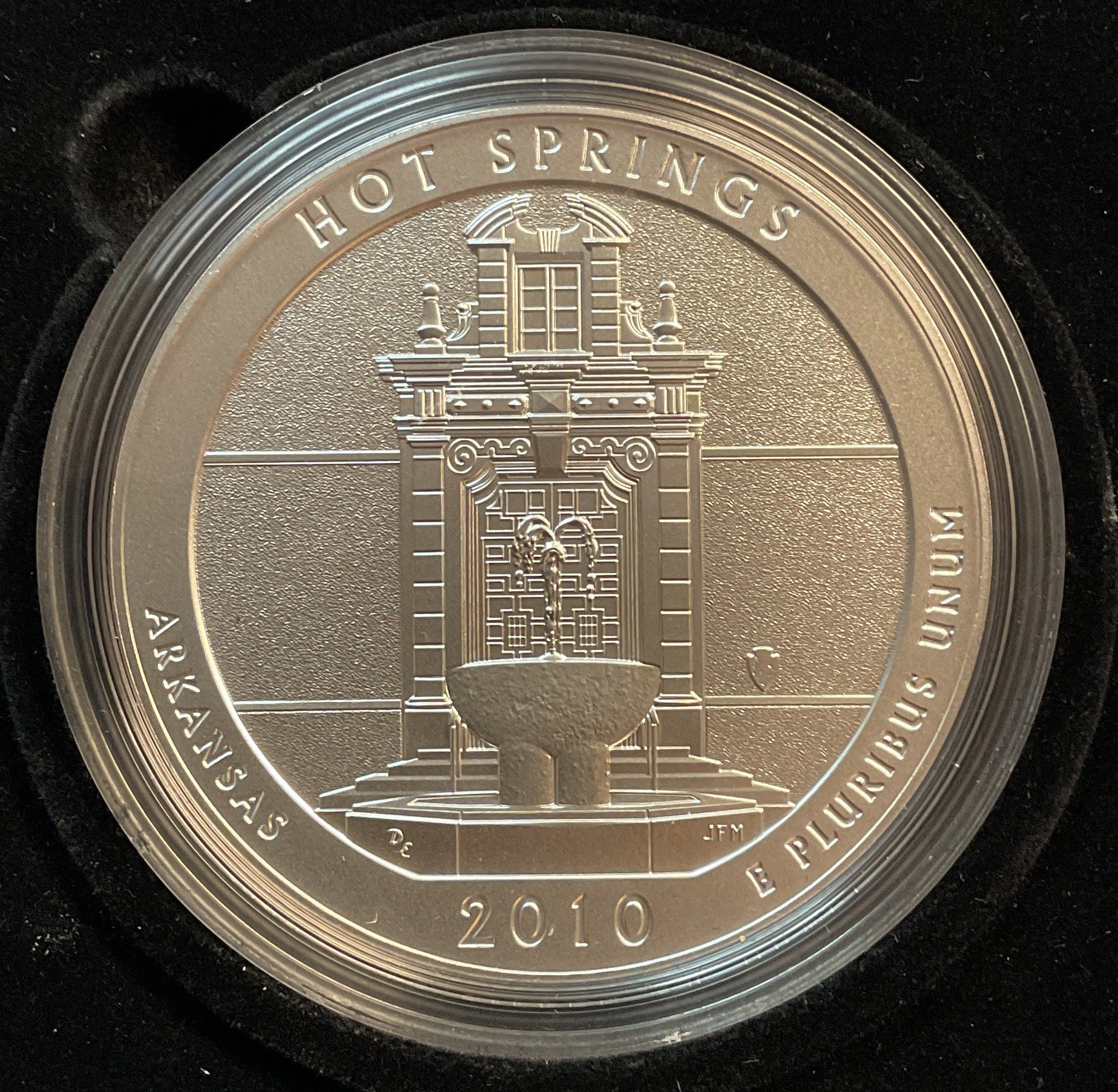 2010 America the Beautiful 5 Troy Ounce Silver, U.S. Mint UC Coin, #SR063