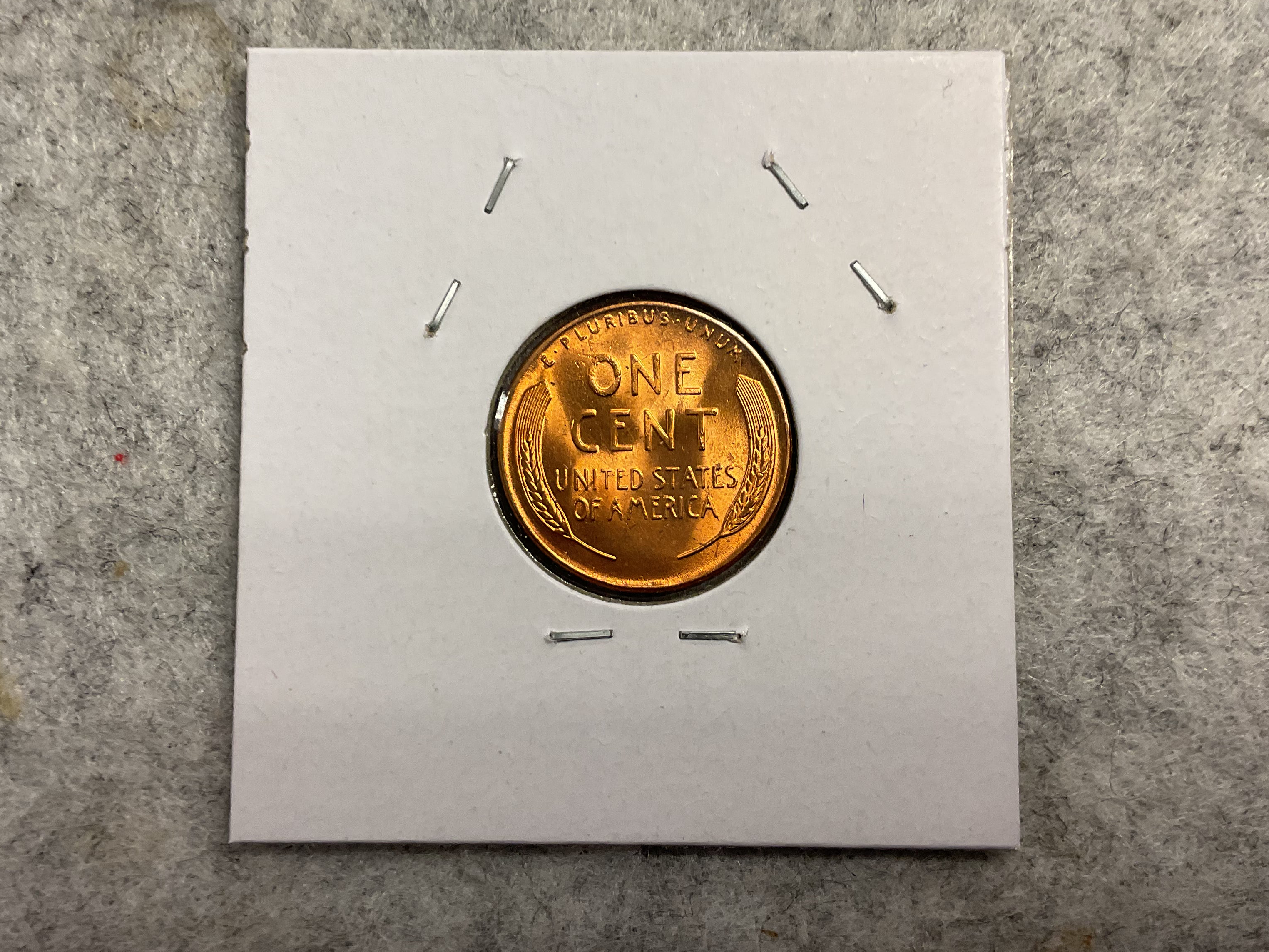 2“x2” Cardboard Coin Holder
