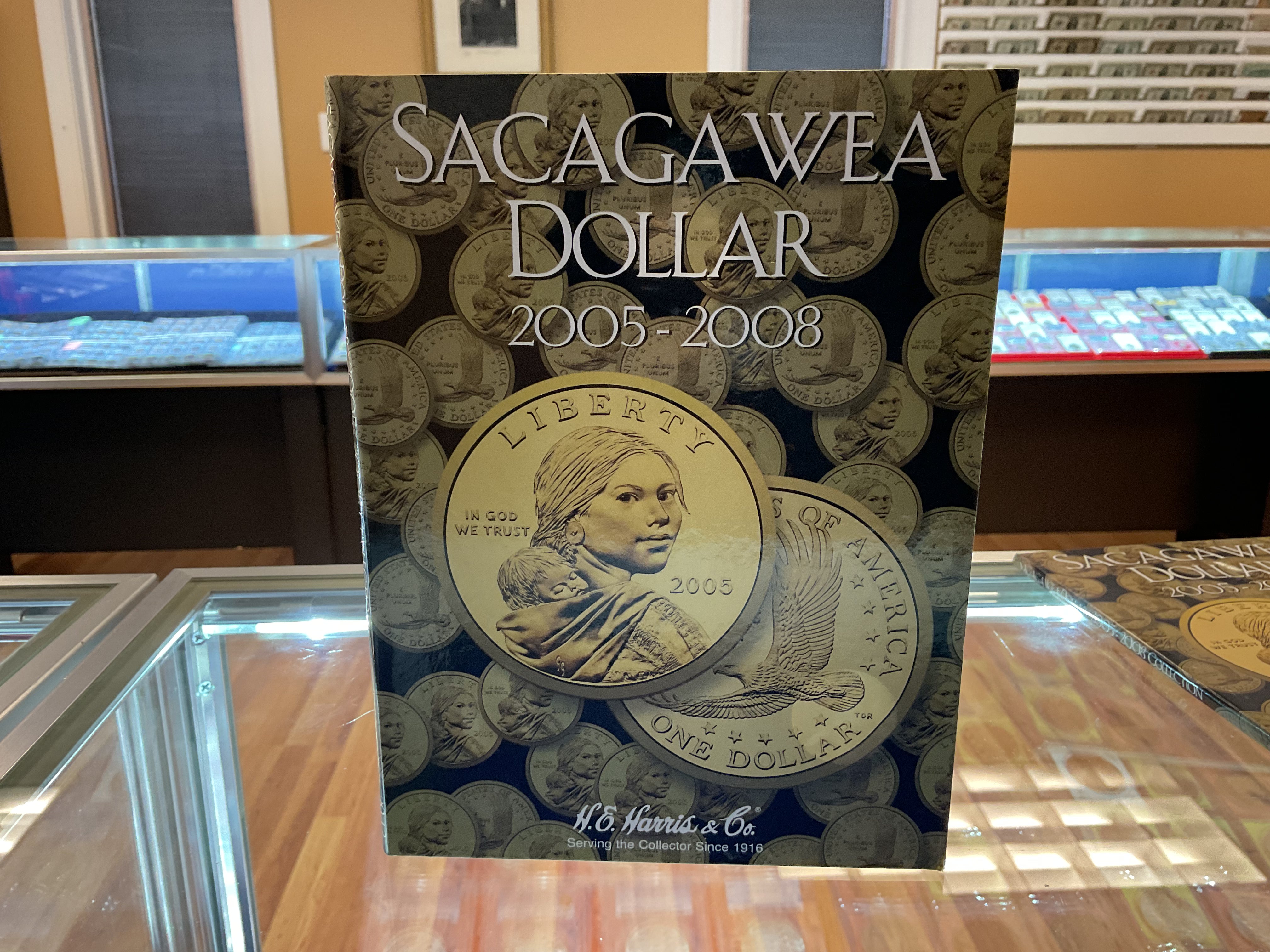 Sacagawea Dollar, Harris Coin Folder, Collection 2005-2008