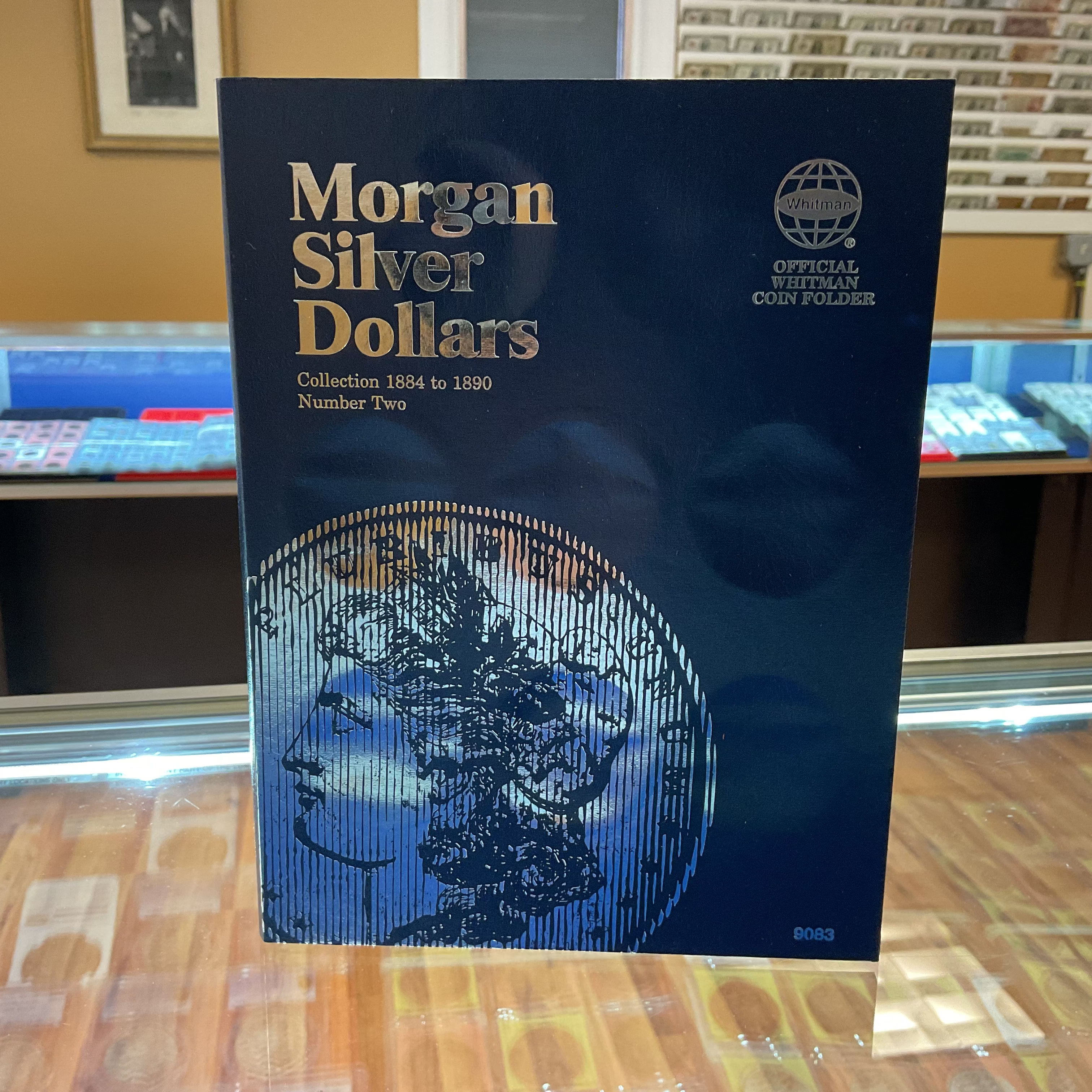 Morgan Silver Dollars, Whitman Coin Folder, Number Two, Collection 1884-1890
