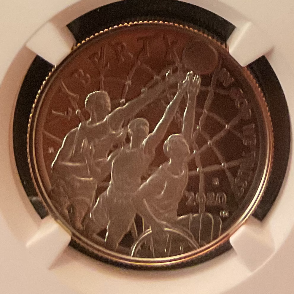 2020-S Basketball Hall of Fame 50C, NGC PF 70 Ultra Cameo, Store #GMC006