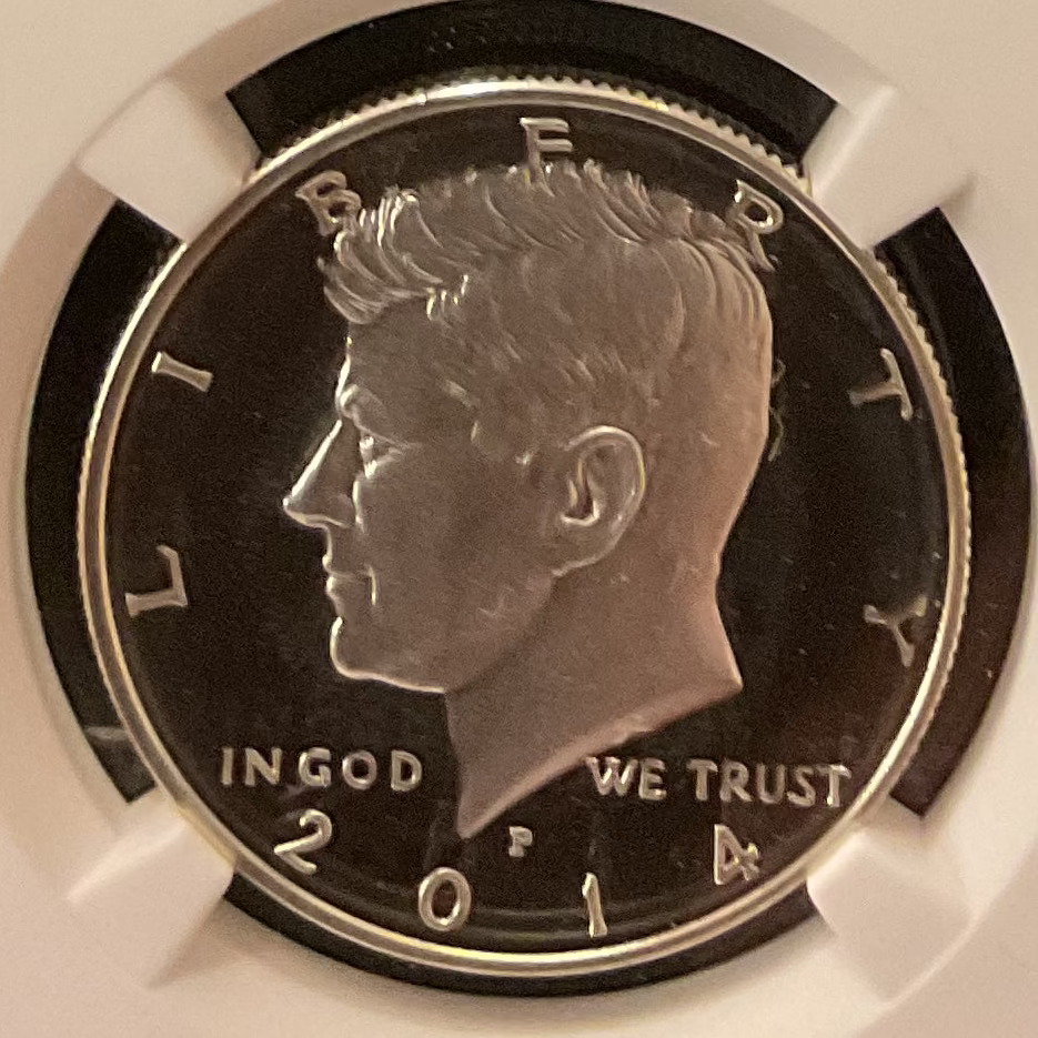 2014-P Kennedy Silver Half Dollar., 50th Anniversary, NGC PF69., Store #HR1943