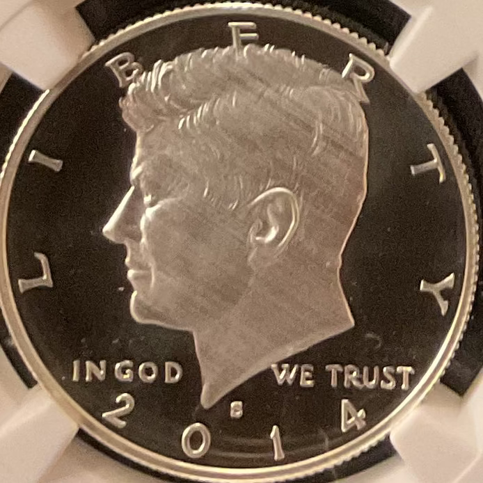 2014-S Kennedy Silver Half Dollar, 50th Anniversary, NGC SP-70., Store #HR1950
