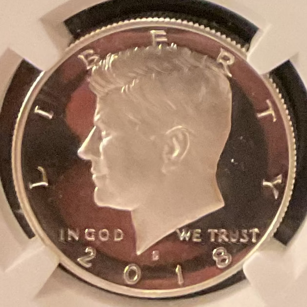 2018-S Kennedy Silver Half Dollar, NGC PF-69 Ultra Cameo, Store #HR1999