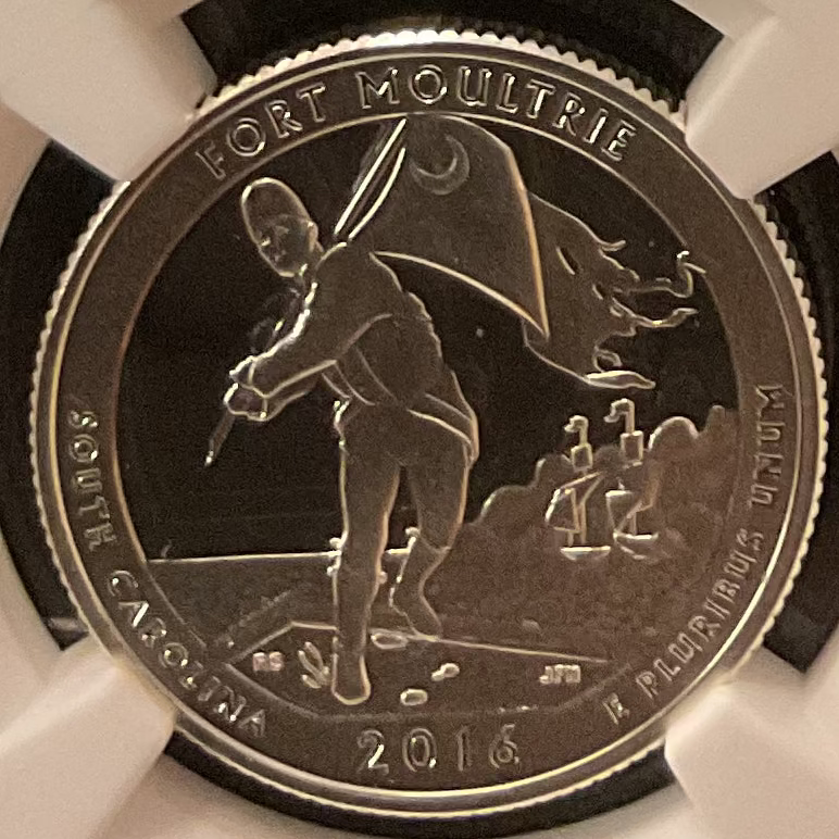 2016-S National Park Silver Proof Quarter, NGC Certified, Store Sale #GQR071