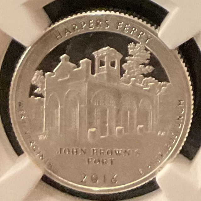 2016-S National Park Silver Proof Quarter, NGC Certified, Store Sale #GQR073