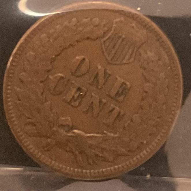 1874 Indian Head Cent, Extra Fine Circulated Affordable Coin, Store #CT1476