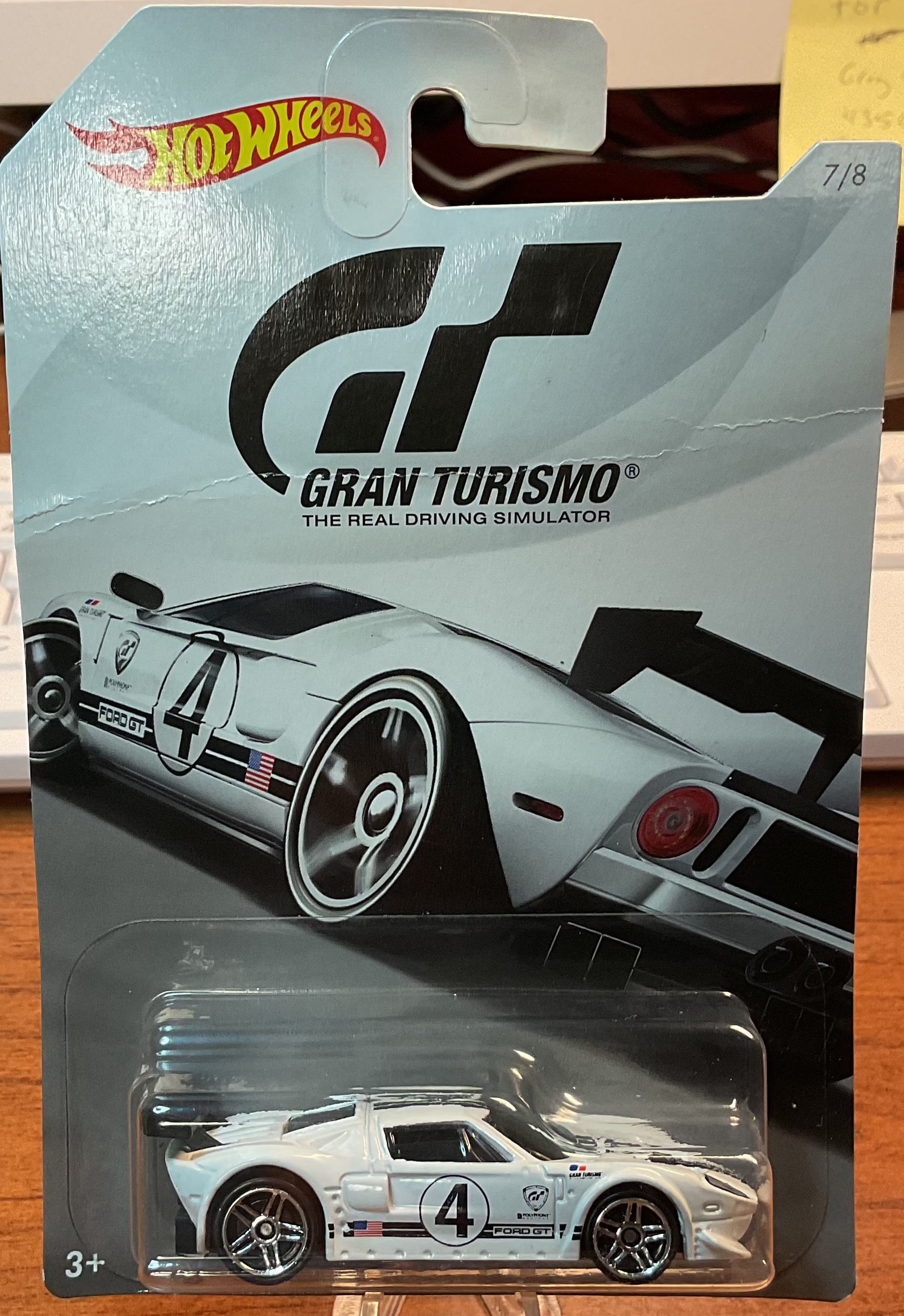 Ford GT Hot Wheels toy car, FKF33-0910, 'GRAN TURISMO', Store #TY004