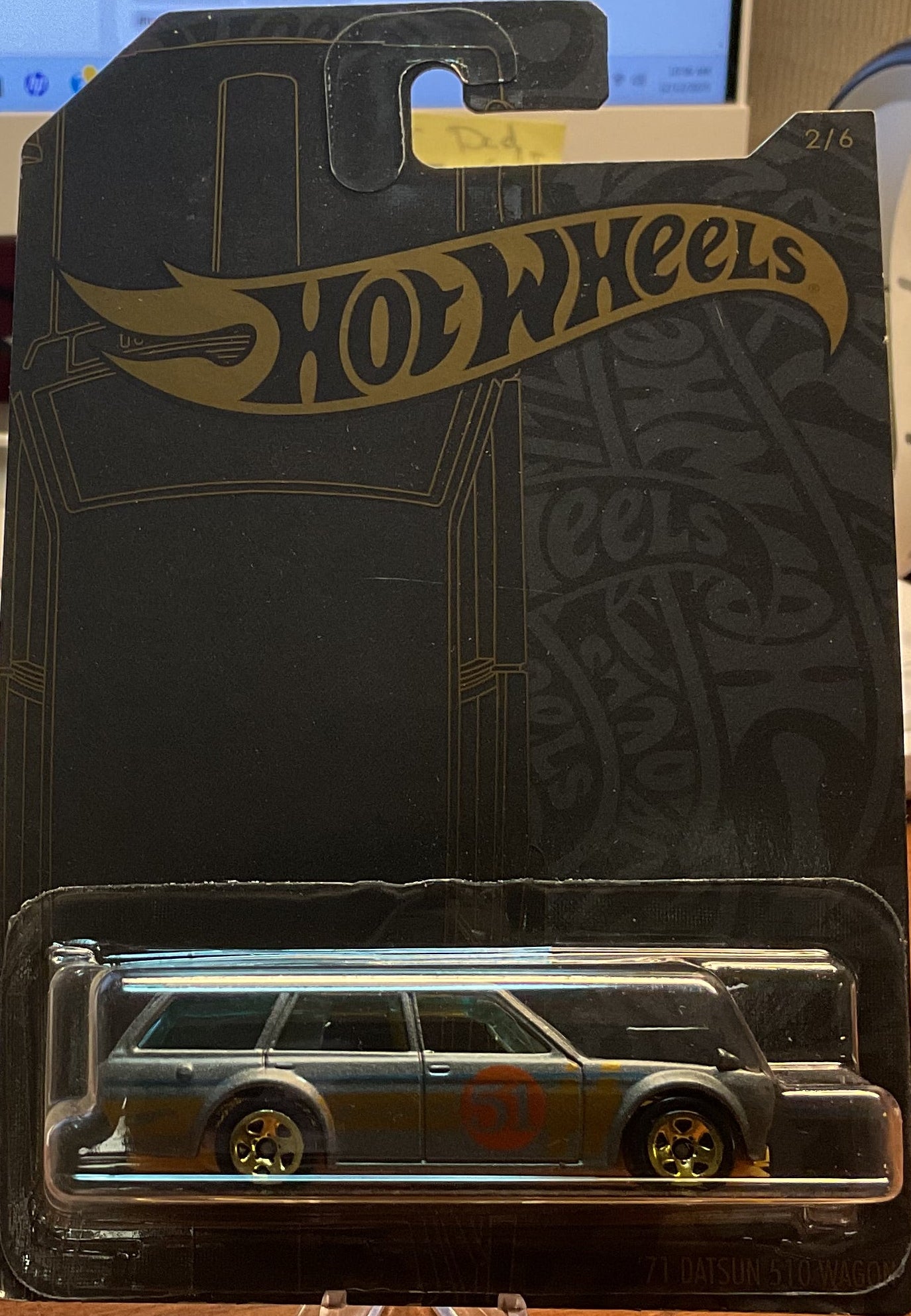 '71 DATSON 510 WAGON, Hot Wheels Toy Car, GHN95-K910 1L, Store #TY017