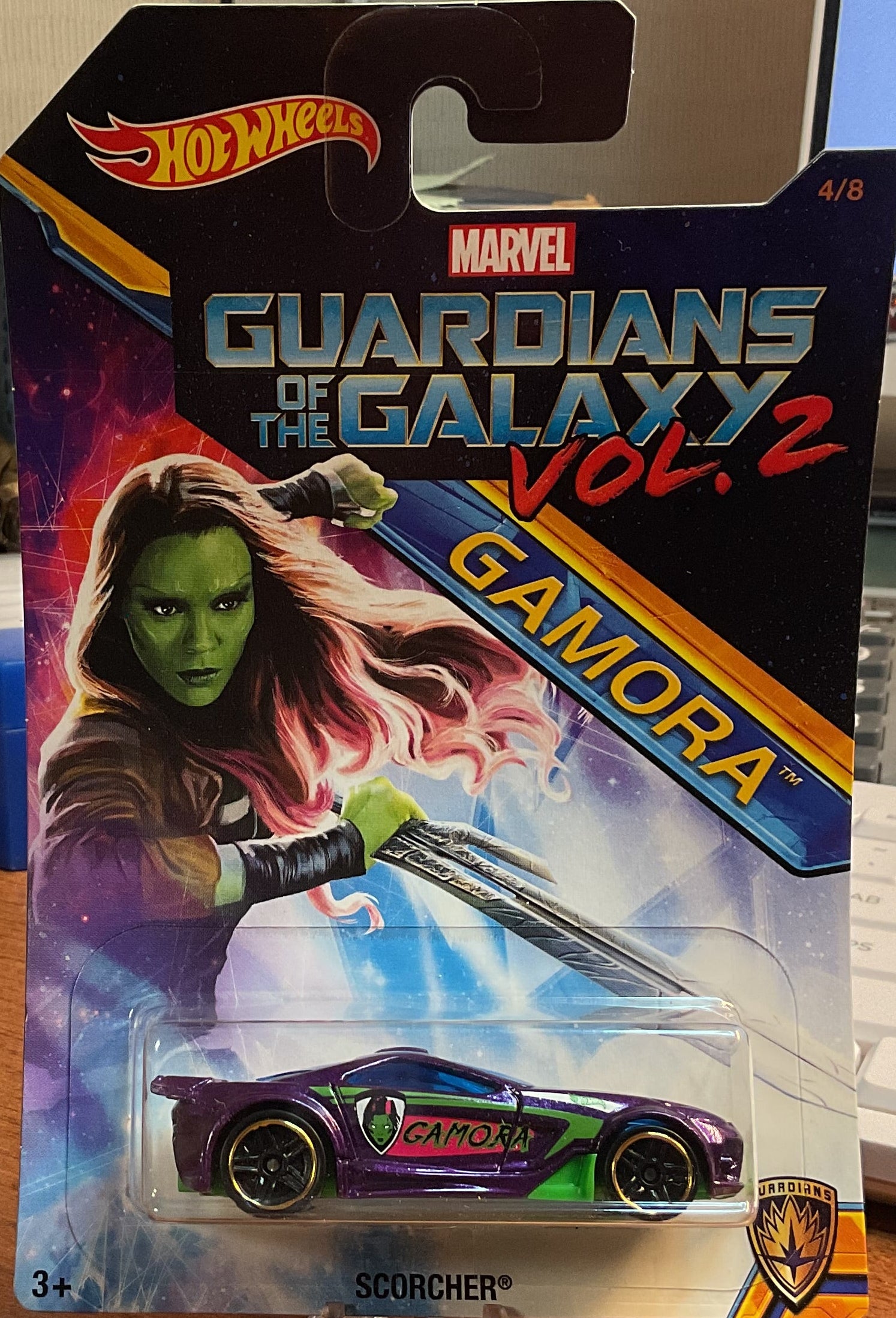 GUARDIANS of the GALAXY VOL 2., Hot Wheels Toy Car, DWD76- 0910, Store #TY024