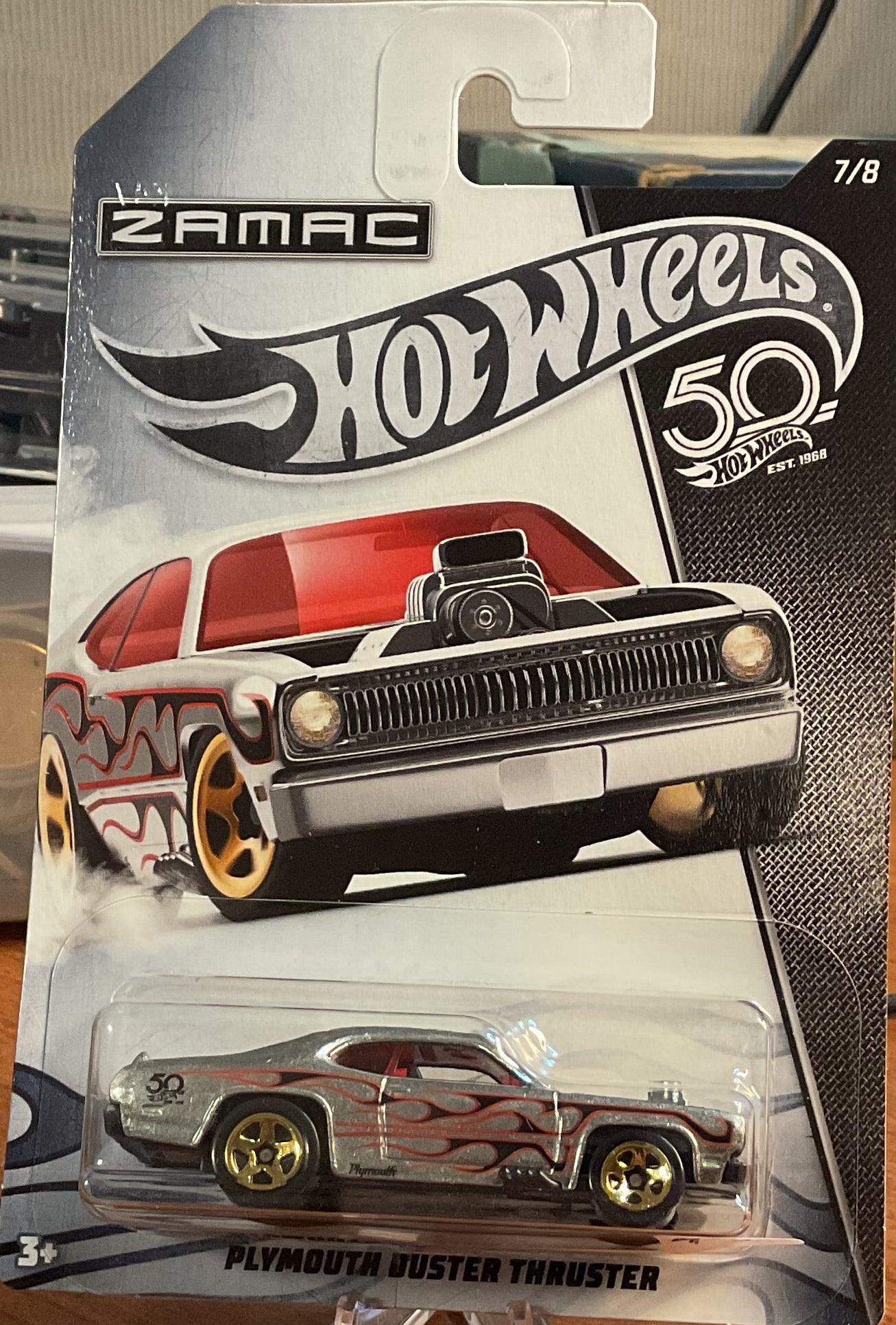 PLYMOUTH DUSTER THRUSTER, Hot Wheels Toy Car, FRN30-0910, Store #TY034