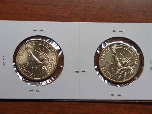 2007-P and D Washington $1 Coin Set. Store #12506