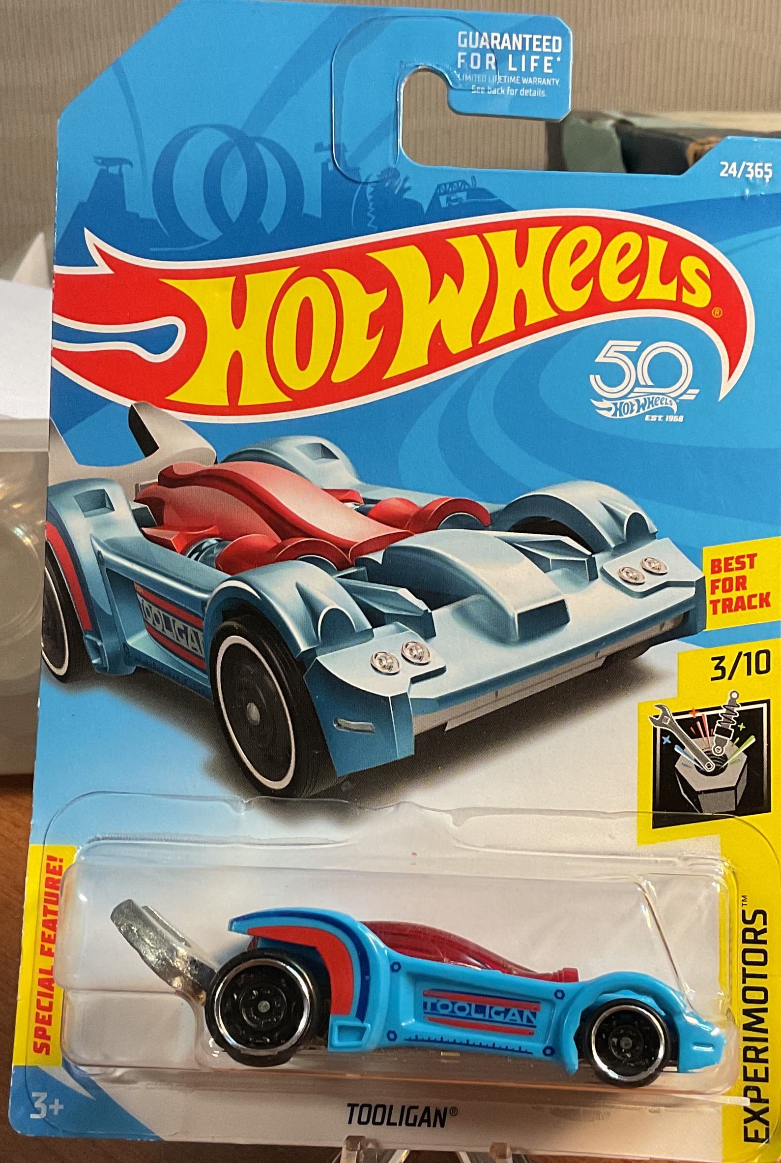 TOOLIGAN, EXPERIMOTORS, Hot Wheels Toy Car, FJW14-D9C0C, Store #TY068