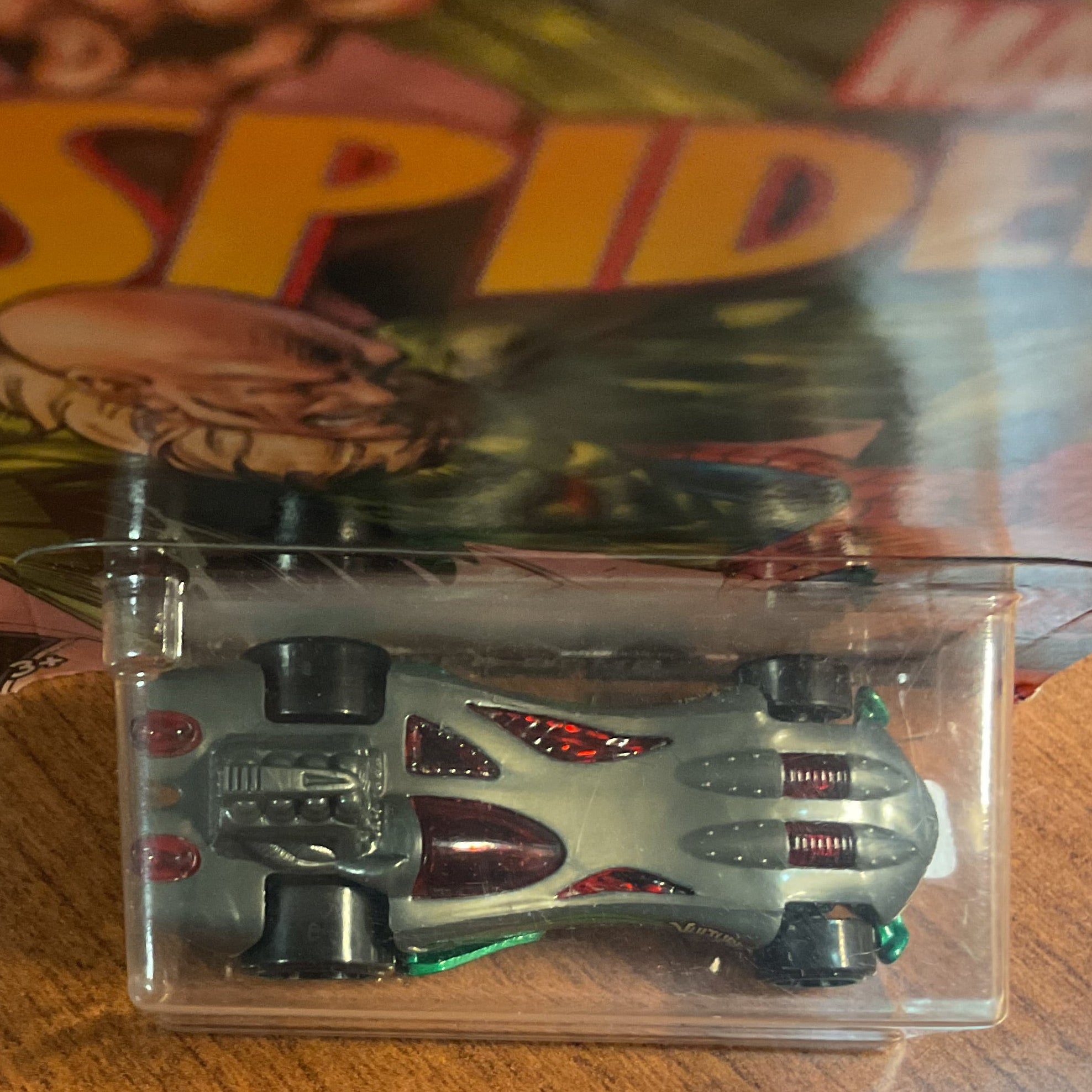 POWER BOMB, SPIDERMAN, Hot Wheels Toy Car, DWD16-0910, Store #TY071