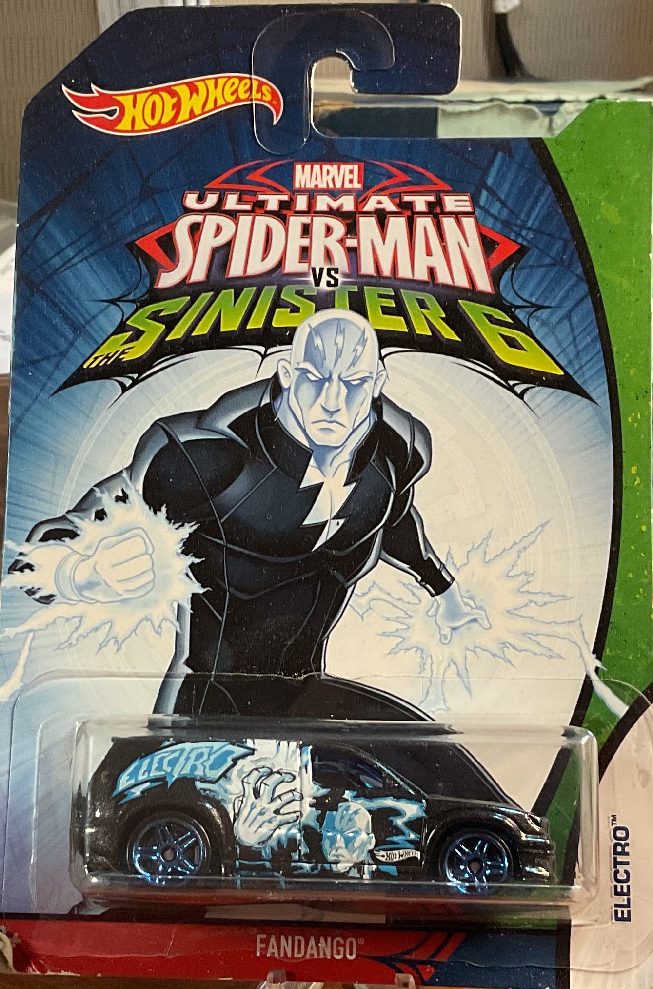 FANDANGO, SPIDERMAN, Hot Wheels Toy Car, DJJ74-L911 1L, Store #TY074