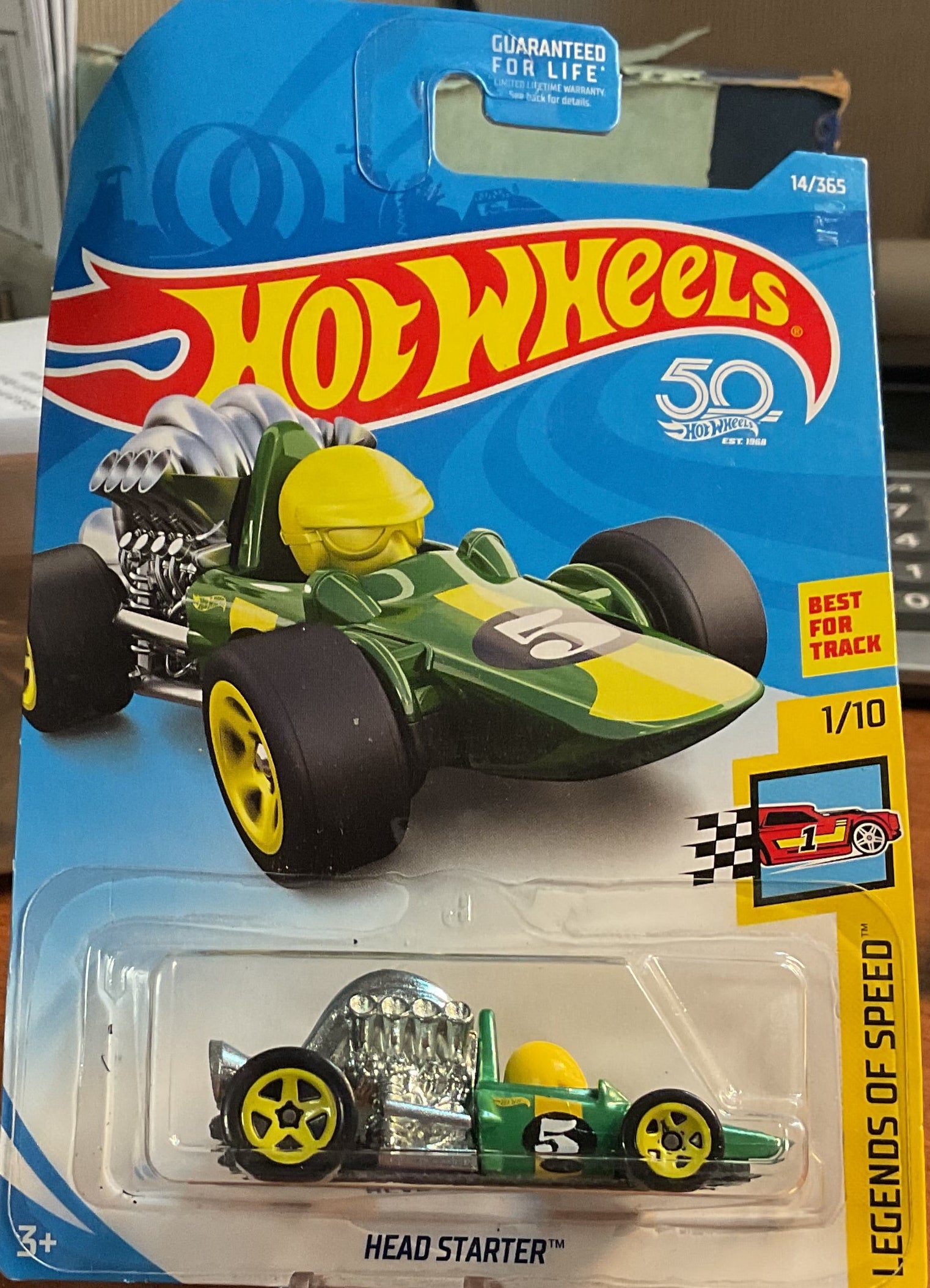 HEAD STARTER, LEGENDS of SPEED, Hot Wheels Toy Car, FJW05-D9C0A G1, Store #TY080