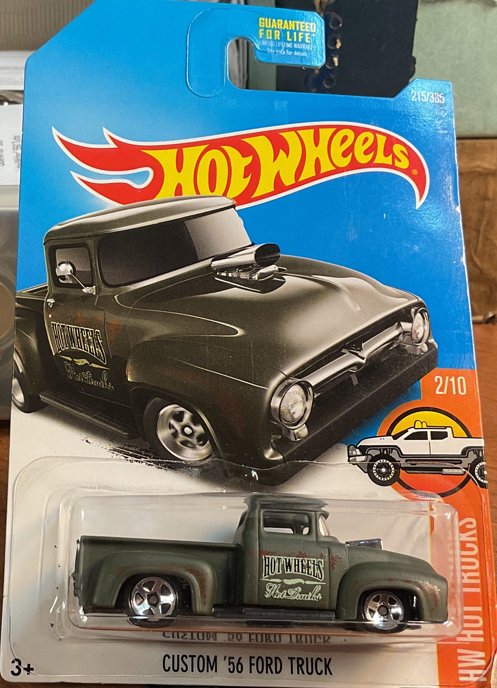 '56 FORD TRUCK, HW HOT TRUCKS, Hot Wheels Toy Car, DVB67-D9B0L, Store #TY099