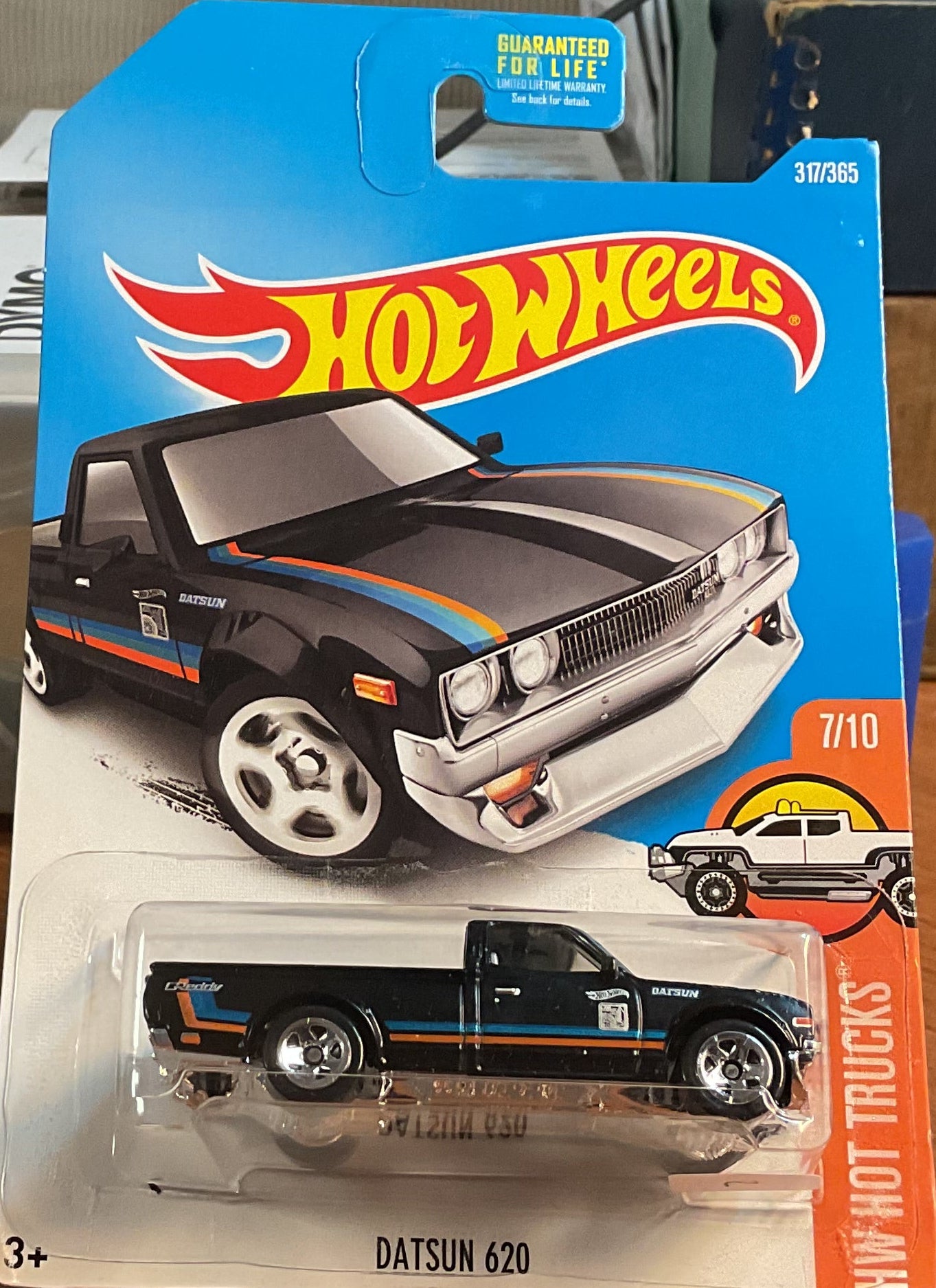 DATSUN 620, HW HOT TRUCKS, Hot Wheels Toy Car, FJV58-D9C0M, Store #TY101