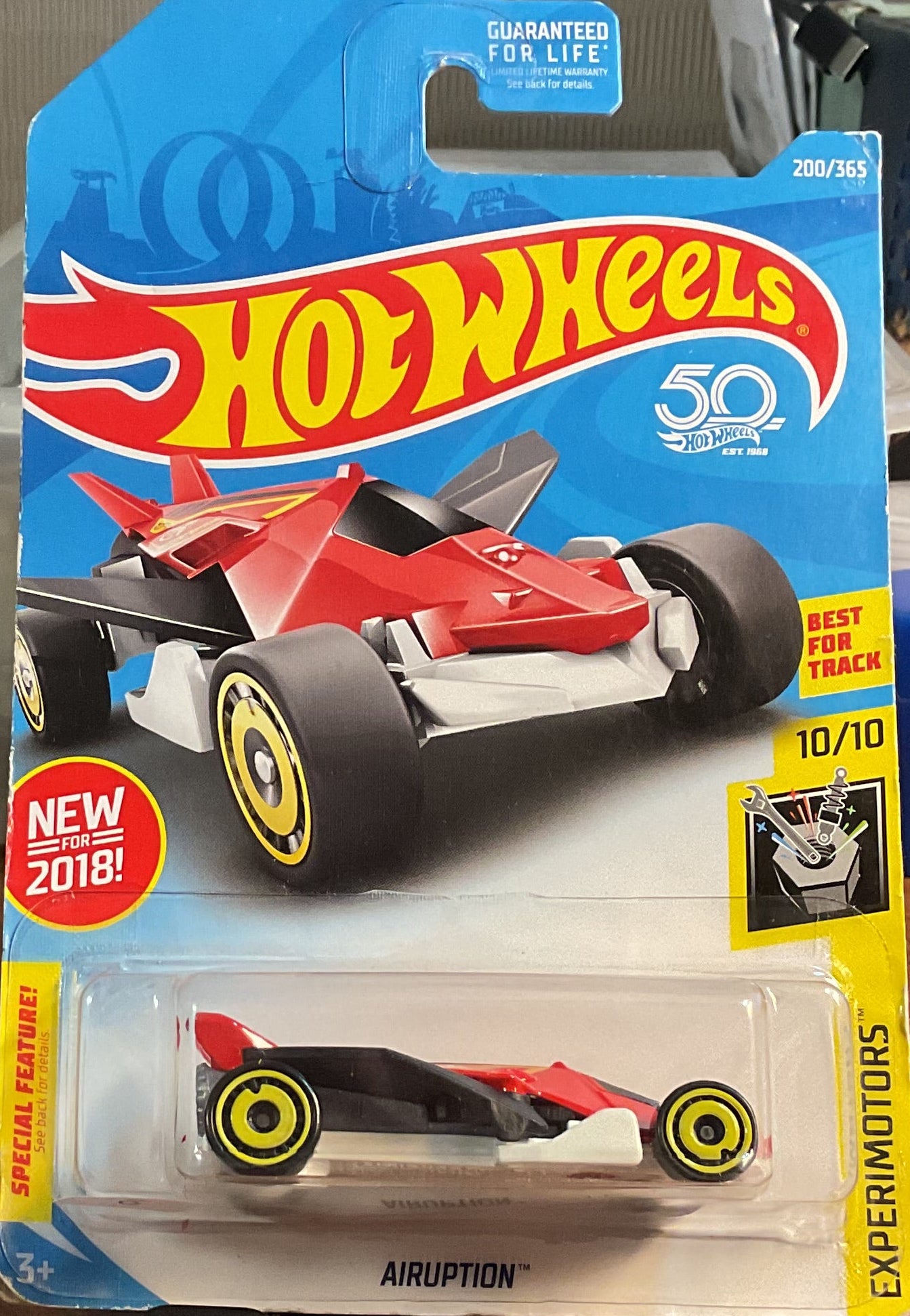 AIRUPTION, EXPERIMOTORS, Hot Wheels Toy Car, FJV77-D9C0J, Store #TY106