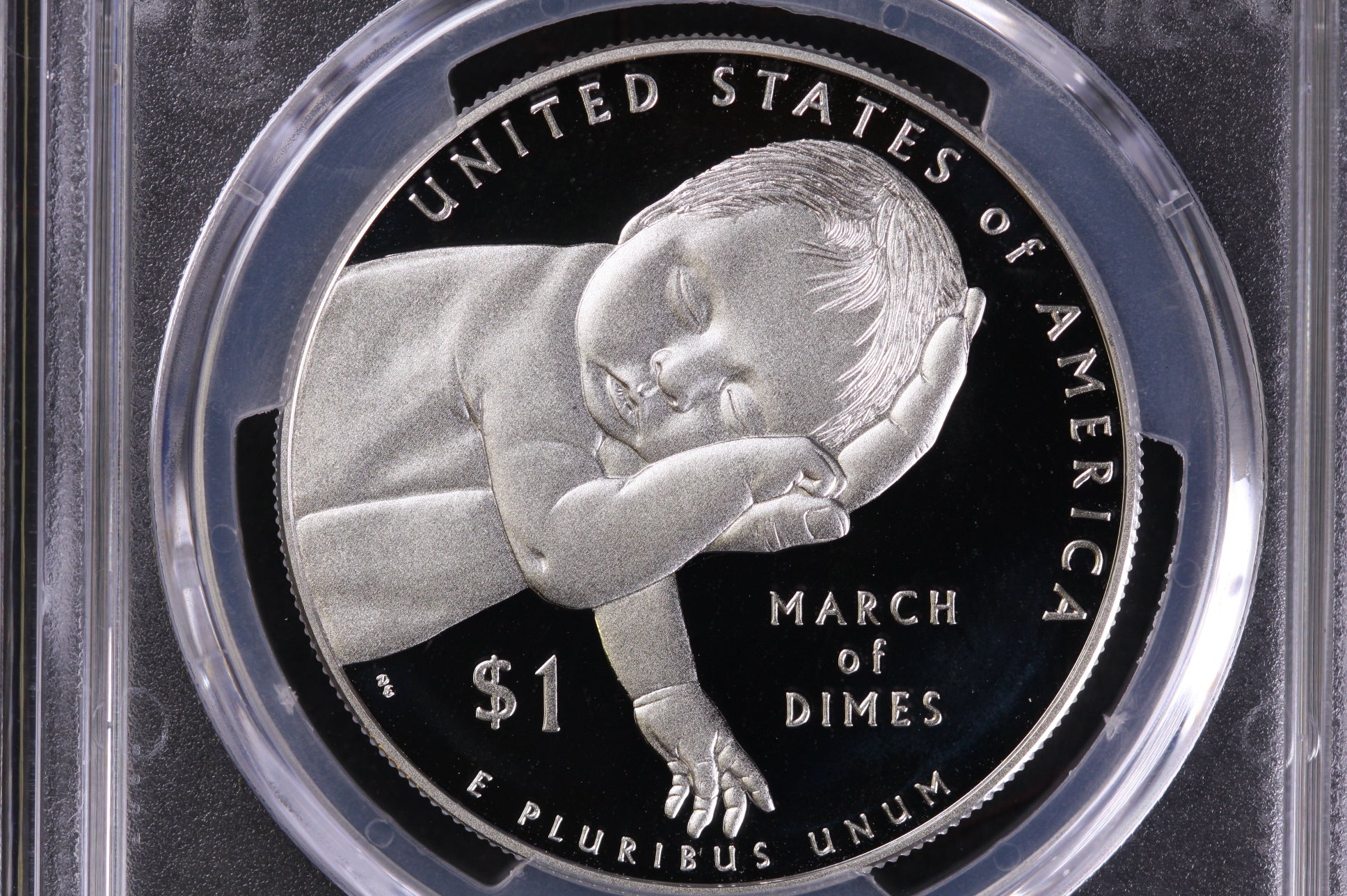 2015-W $1 March of Dimes Commemorative, PCGS PR70, Store #GMC151
