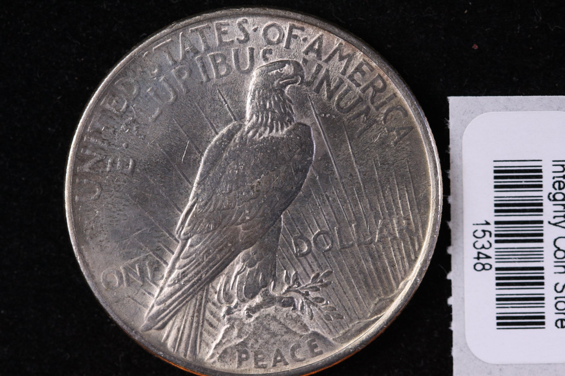 1924 Peace Silver Dollar, Nice Uncirculated Collectible Coin, Store #DR0773