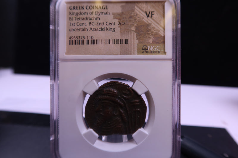 Greek Coinage; Kingdom of Elymals, 1st Cent BC-2nd Cent AD, NGC VF, Store