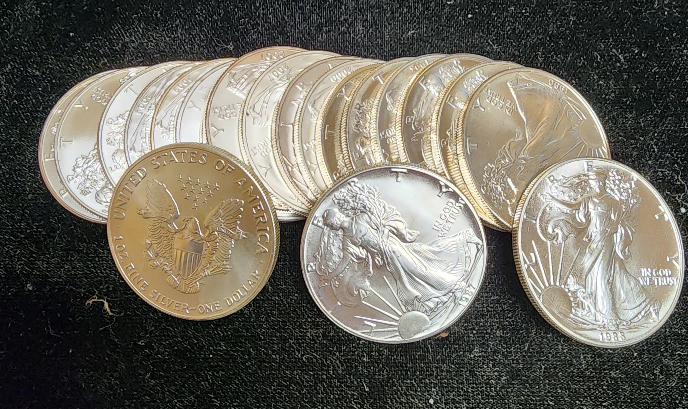 American Silver Eagle Rolls. Store #SR002