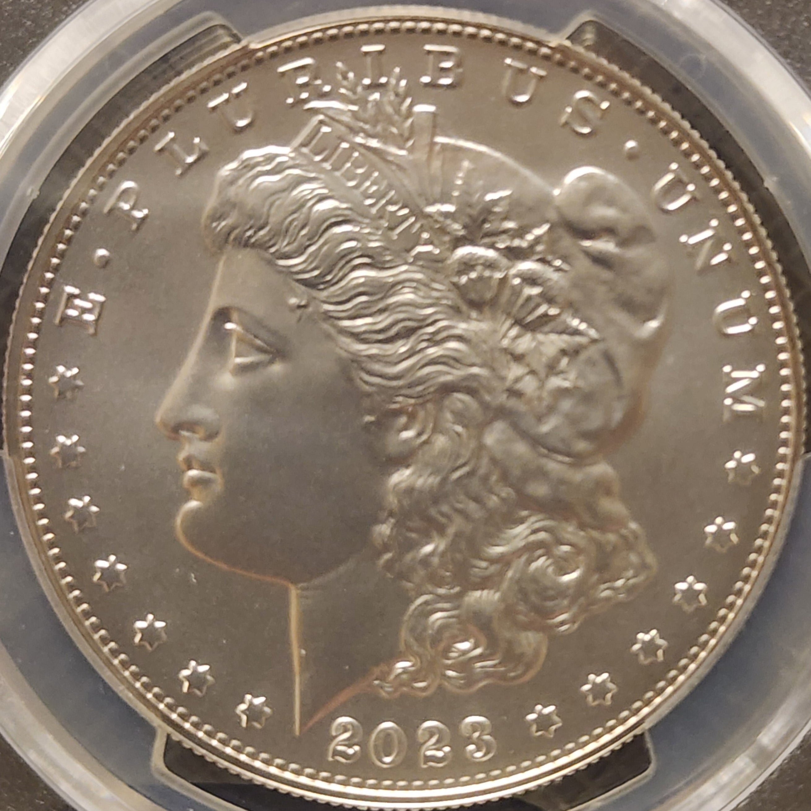 2023 Morgan Silver Dollar Commem, PCGS MS70, Store #GMC252