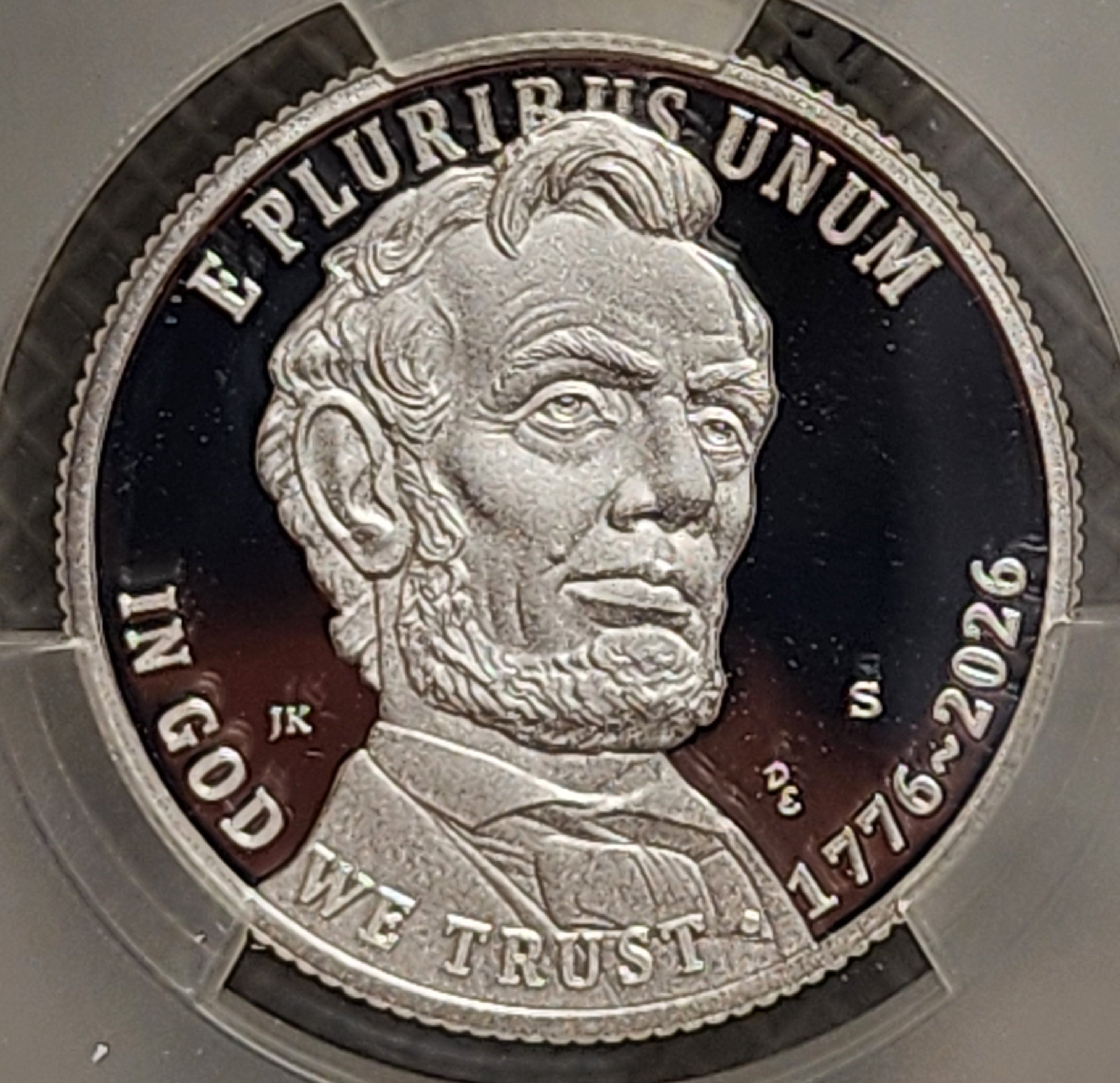 1776-2026-S Silver, Gettysburg Address Quarter, CAC PR-70, Store#QR1945.