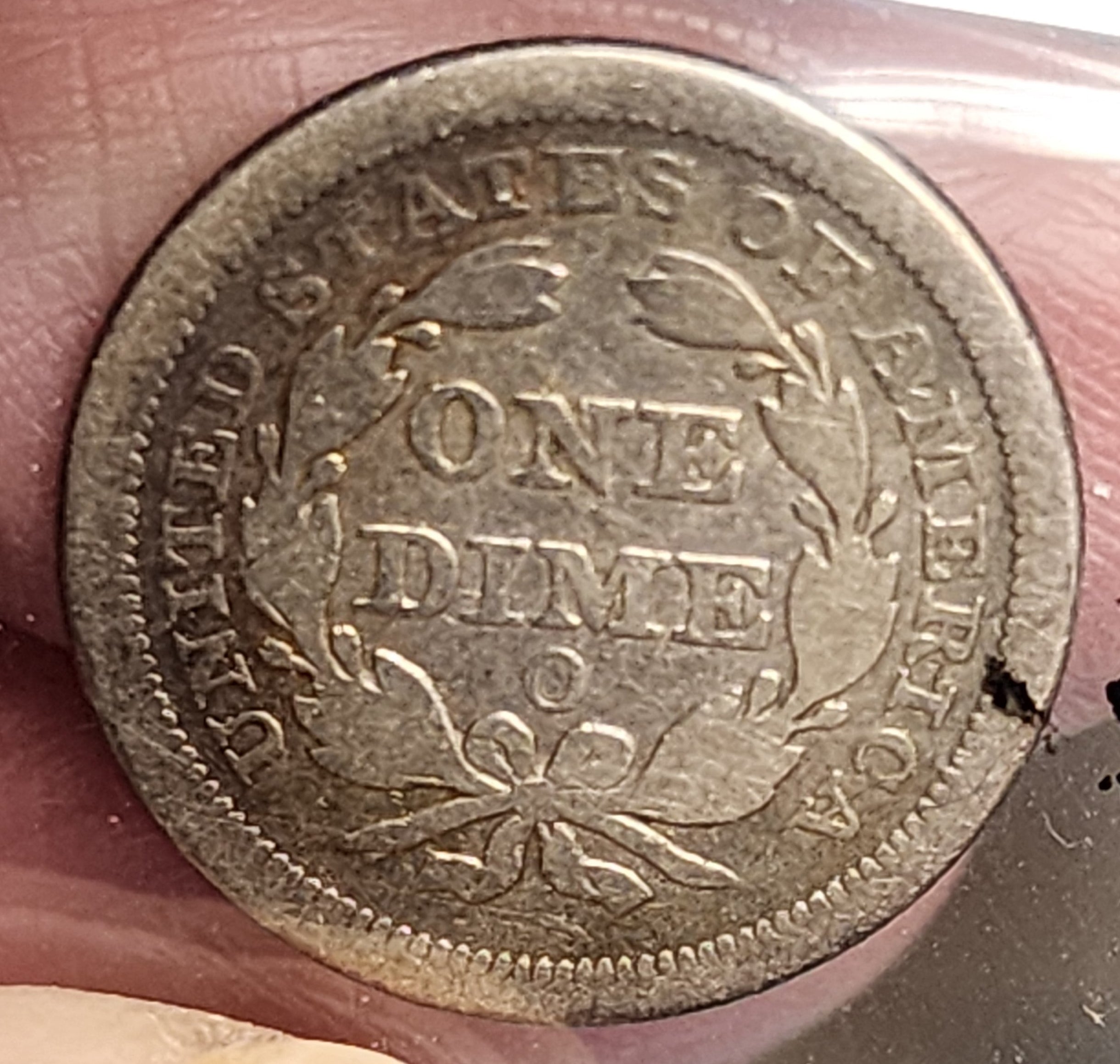 1852-O Seated Liberty Dime, Collectible Circulated Coin, Store Sale #DE697.