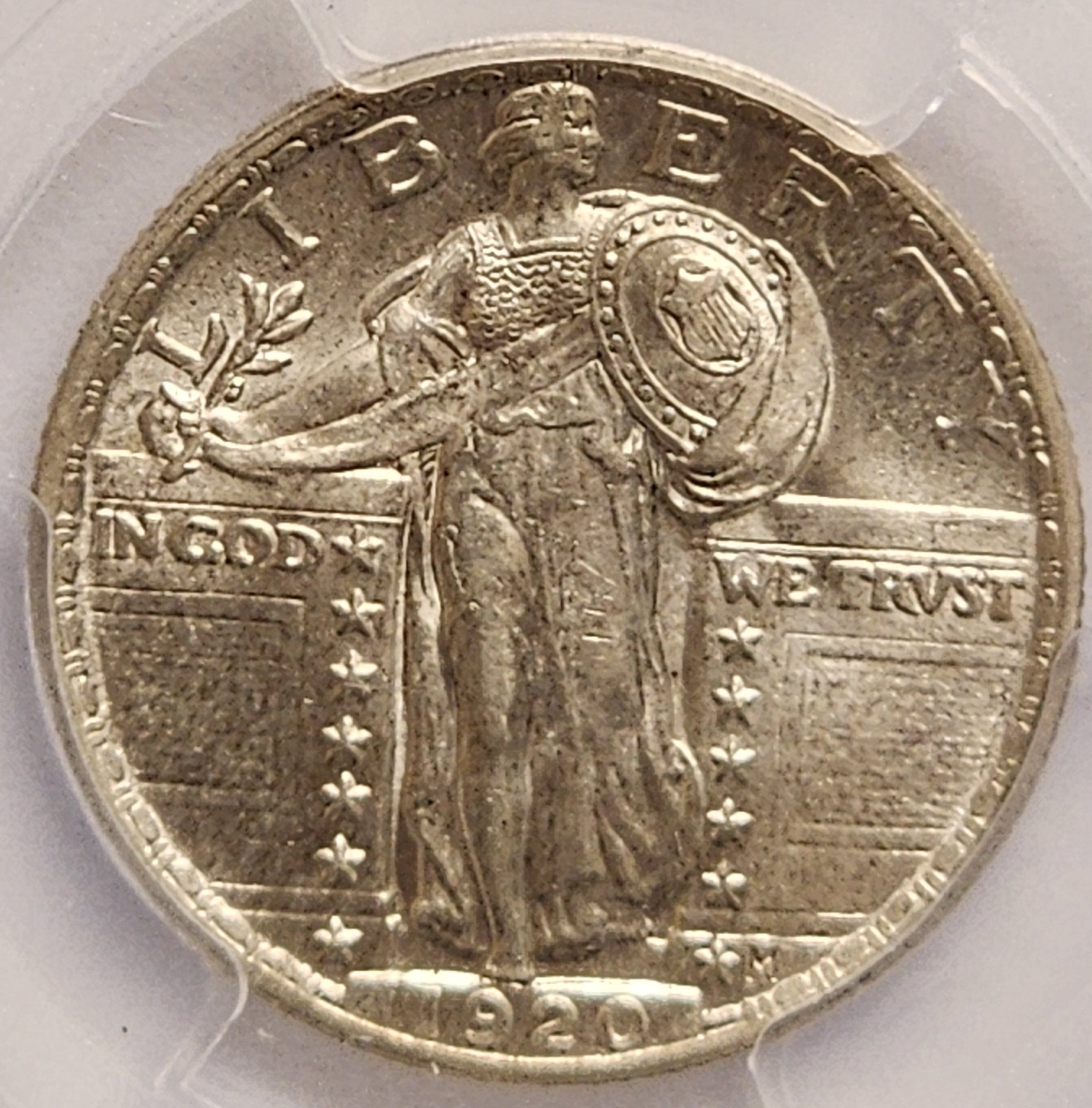 1920 Standing Liberty Silver Quarter, PCGS MS-64, Store Sale #QR1452