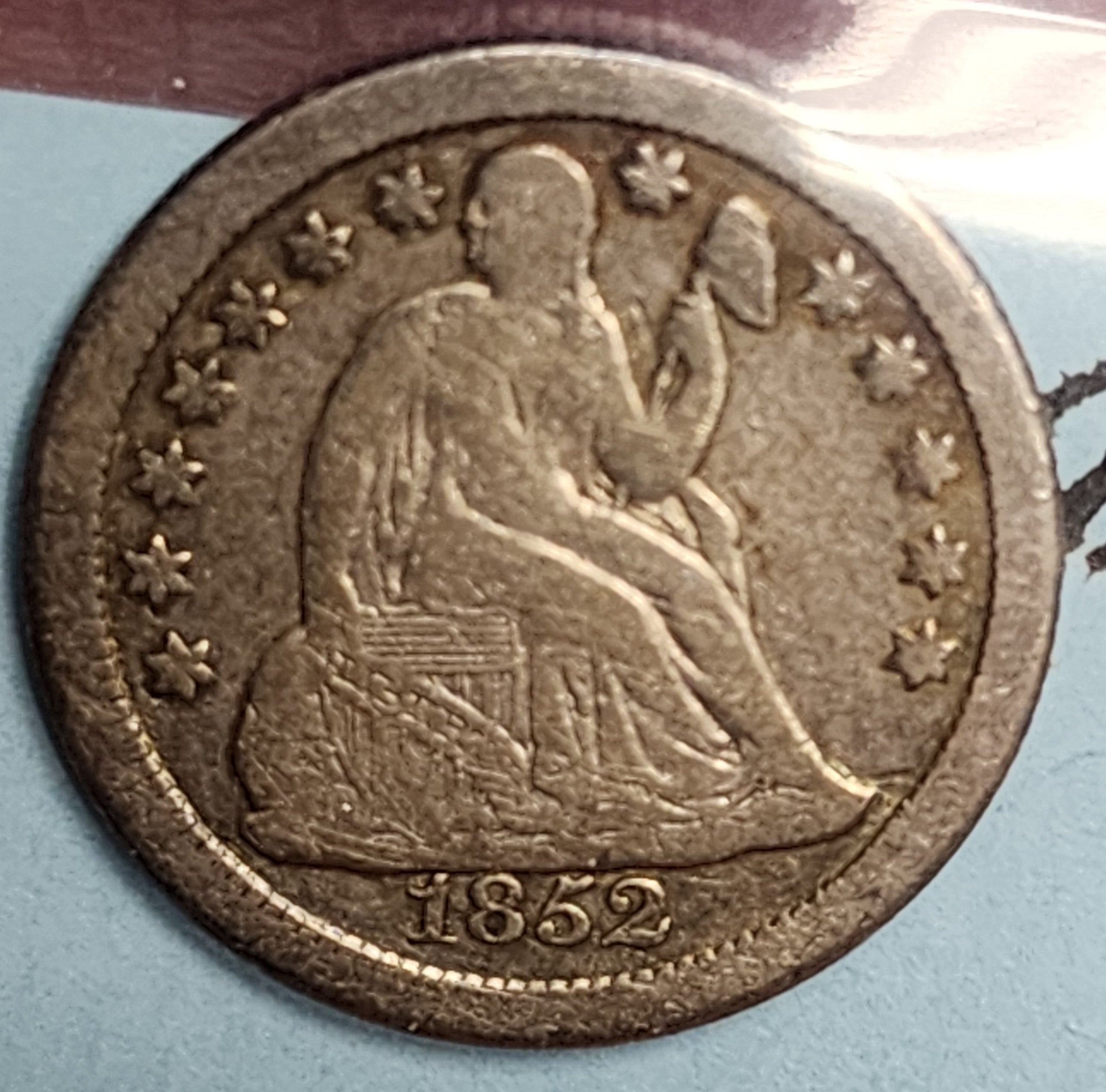 1852-O Seated Liberty Dime, Collectible Circulated Coin, Store Sale #DE697.