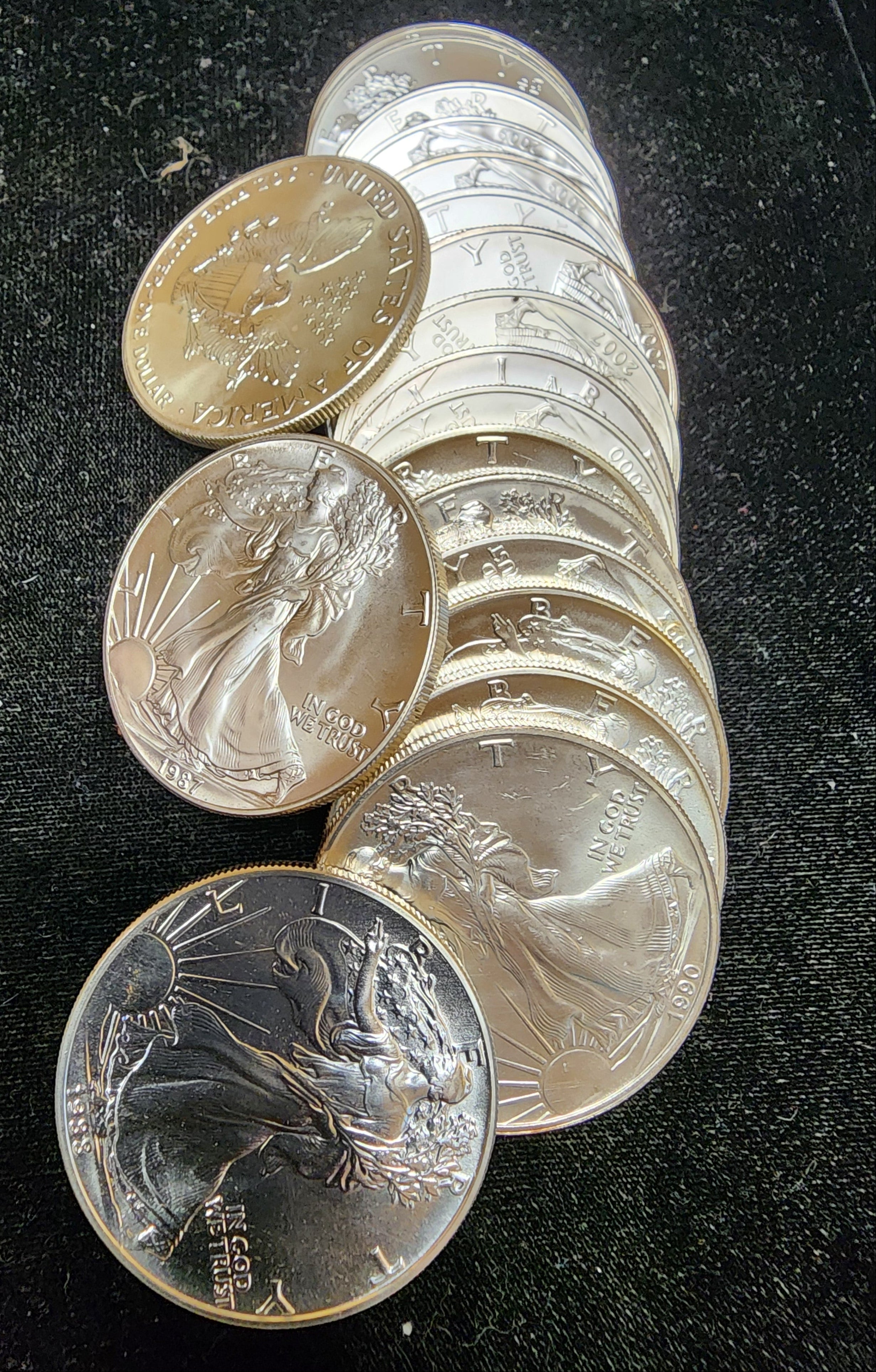 American Silver Eagle Rolls. Store #SR002