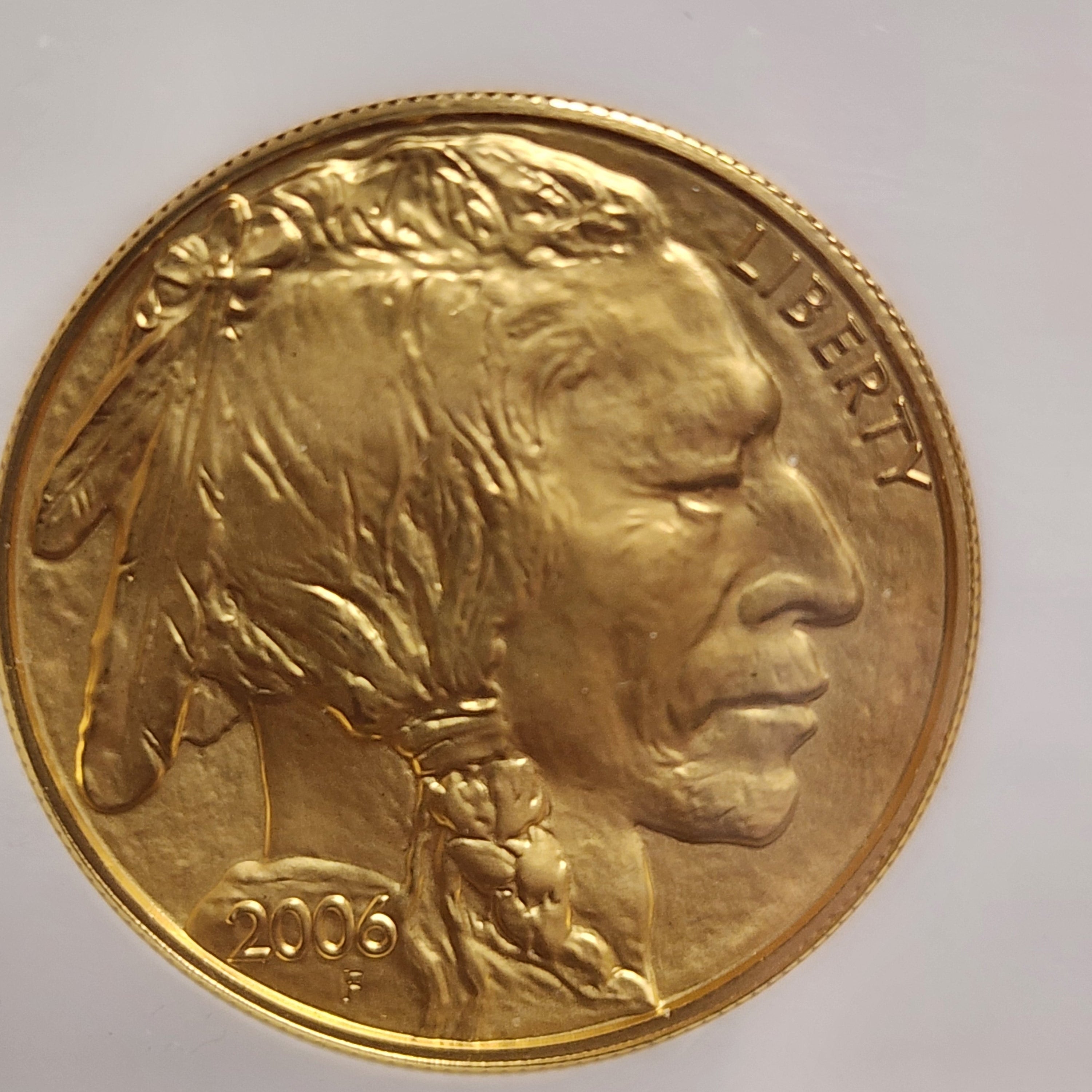 2006 American Gold Buffalo, 24 KT Gold, 1 troy ounce, NGC MS-69, Store #G001