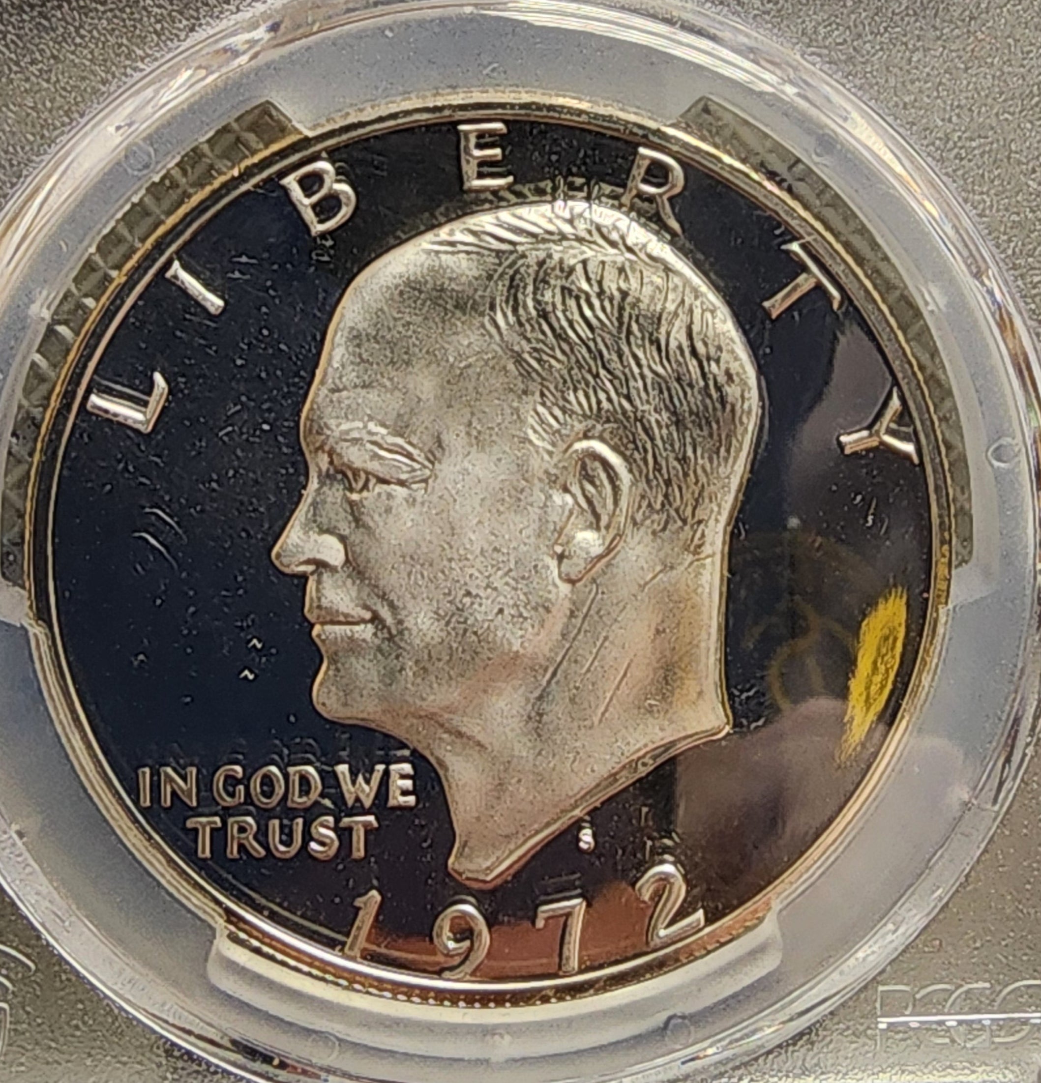 1972-S Eisenhower Silver Dollar., PCGS PR70, DCAM., Store #GDR0230.