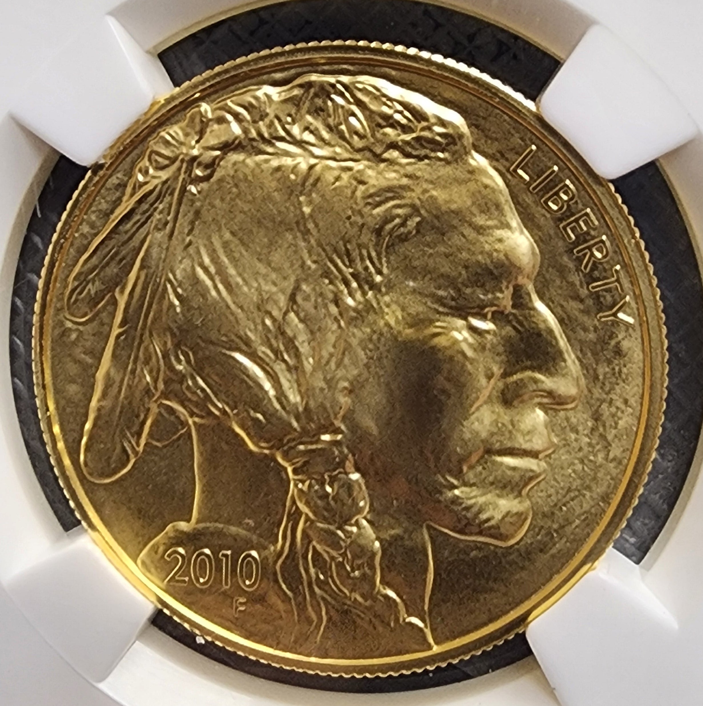 2010 American Gold Buffalo, .9999 gold, 1 troy ounce, NGC MS-69, Store #G004.