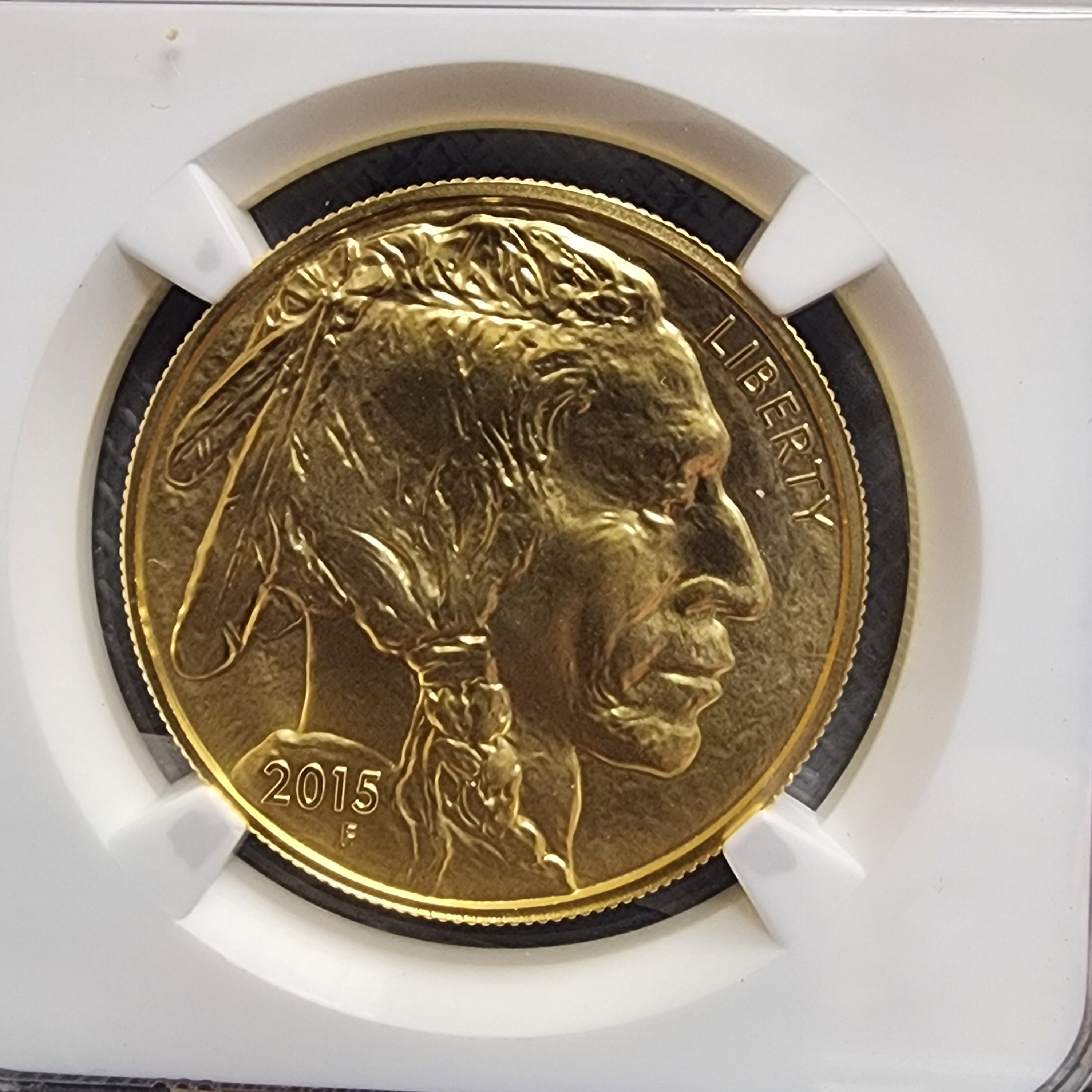 2015 American Gold Buffalo, .9999 gold, 1 troy ounce, NGC MS-69, Store #G003.
