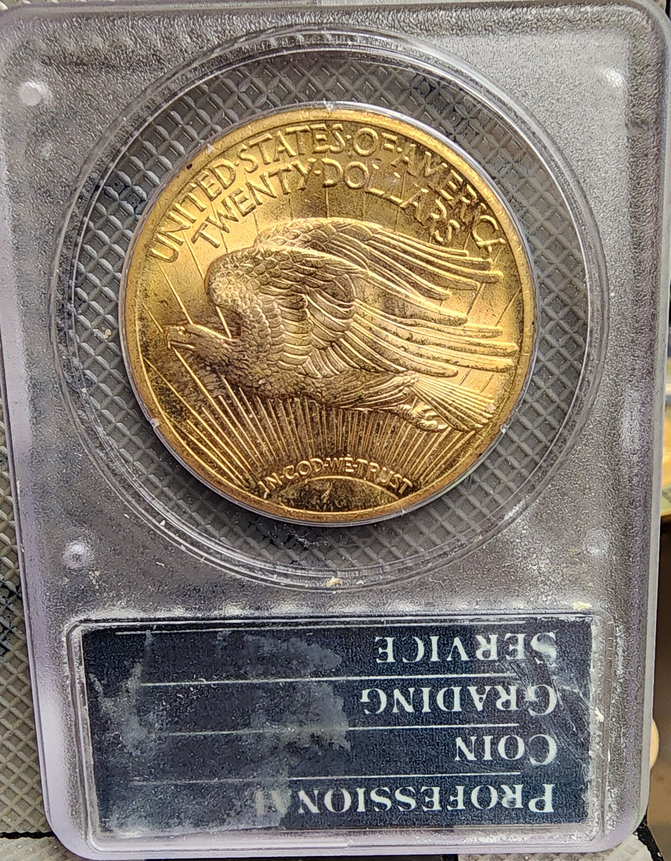 1928 $20 Double Eagle, 'Saint', Shaker Holder, PCGS MS-63, Store Sale #G0165.